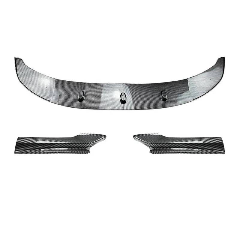 Spoilerlippe Für 5 Series F10 F11 Sport 2011-2017 Auto Vorderen Stoßfänger Lip Spoiler Diffusor Splitter Körper Kit Schürzen Abdeckung Schutz Trim Splitter(Carbon Look) von CEXBIRC