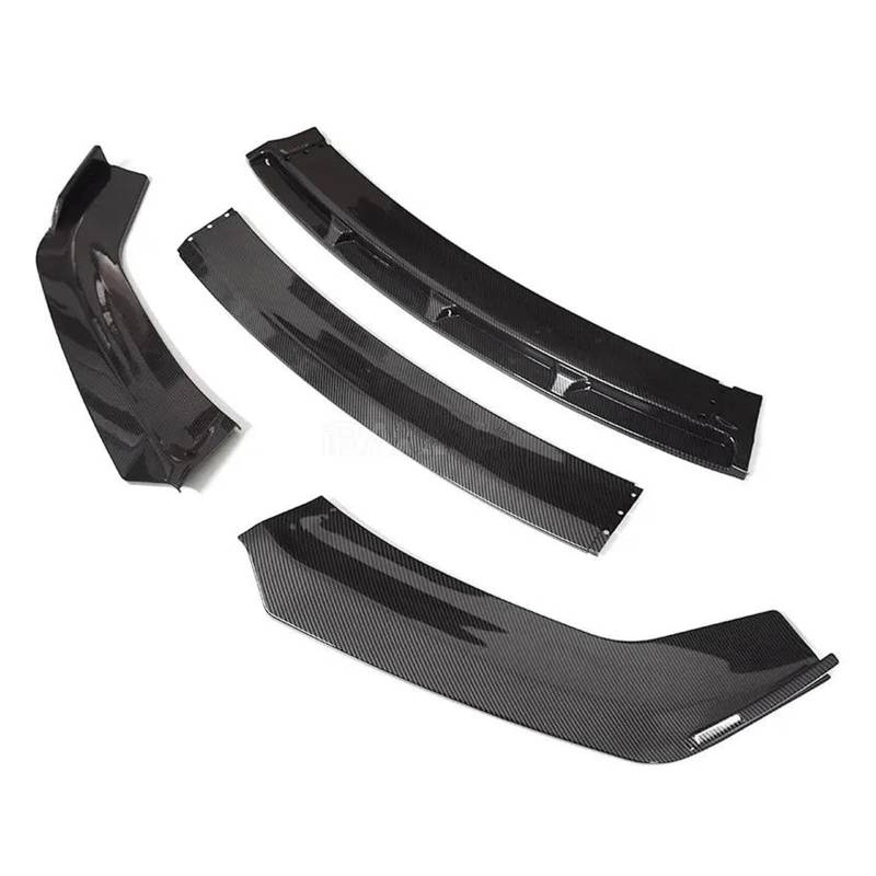 Spoilerlippe Für A4 B8 S4 2008-2013 Frontschürze Spoiler Schutz Platte Lip Typ DGS Carbon Oberfläche Kinn Schaufel Körper Kit Splitter Splitter(Pure Carbon Surface) von CEXBIRC