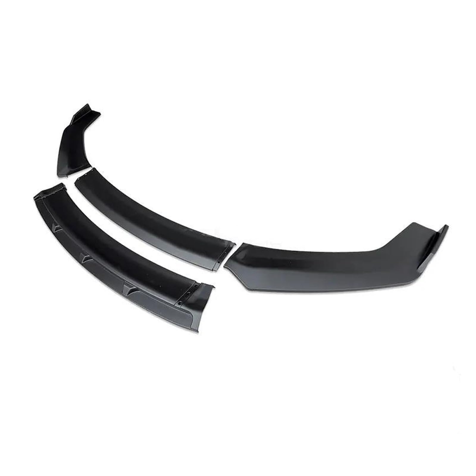 Spoilerlippe Für A4 B8 S4 2008-2013 Frontschürze Spoiler Schutz Platte Lip Typ DGS Carbon Oberfläche Kinn Schaufel Körper Kit Splitter Splitter(Pure Matt Black) von CEXBIRC