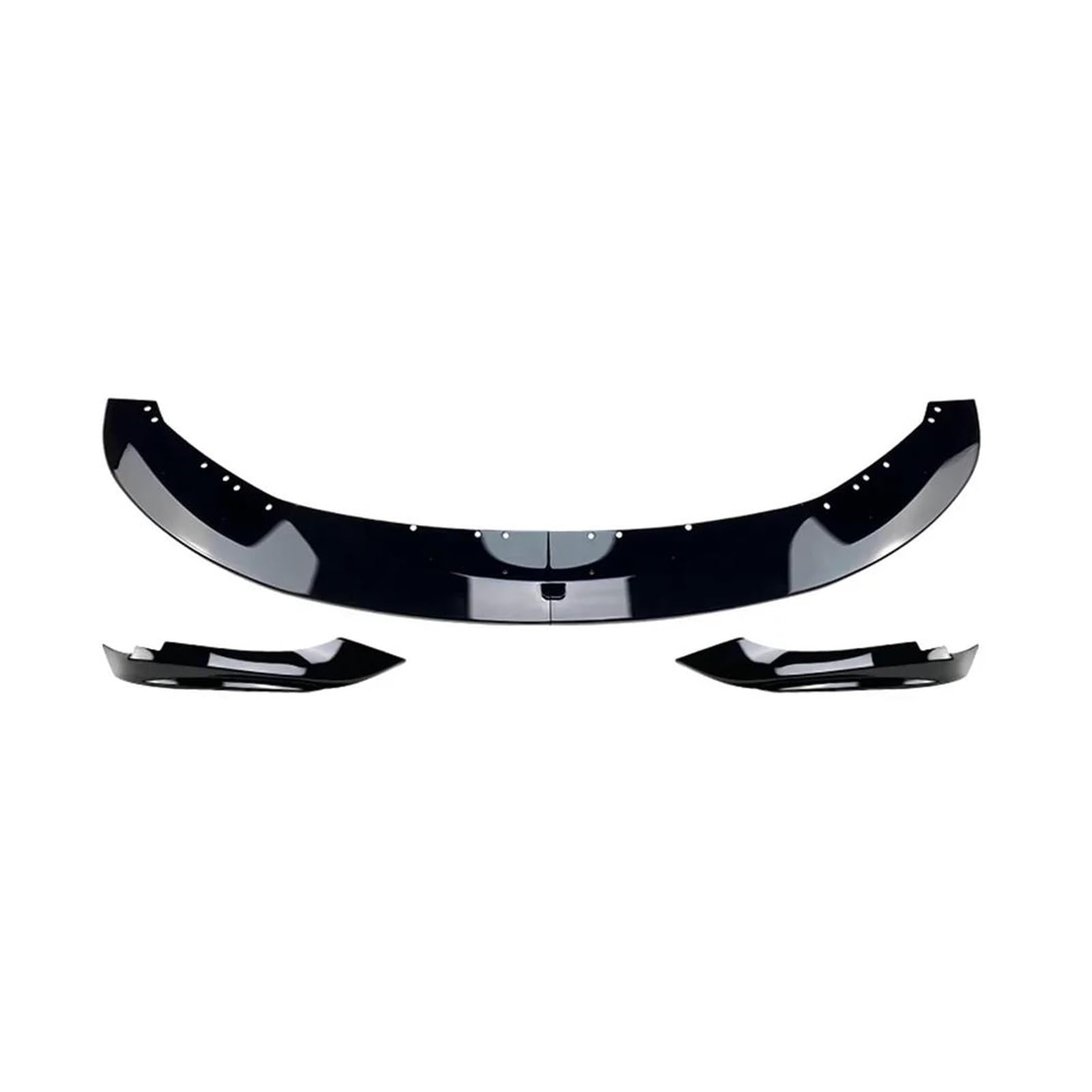 Spoilerlippe Für F32 F33 F36 4 Serie 420i 425i 430i 440i M440i 2014-2020 Auto Vorderen Stoßfänger Lip Spoiler Splitter Diffusor Abdeckung Schutz Trim Splitter(Gloss Black 4pcs) von CEXBIRC