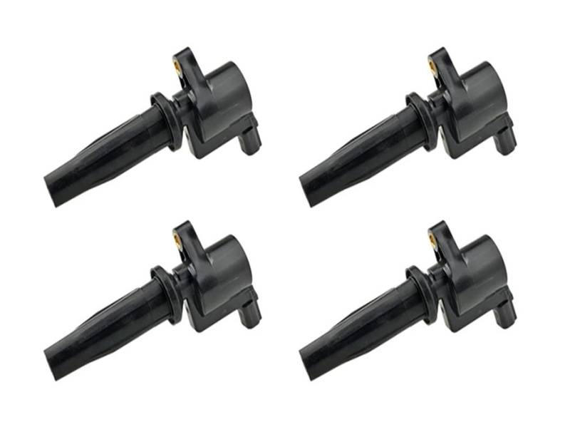 Stabzündspule 4Pcs Zündspule 30711786 Für Volvo C30 S40 S80 V50 V70 4M5G12A366BC Zündspulenmodul von CEXBIRC