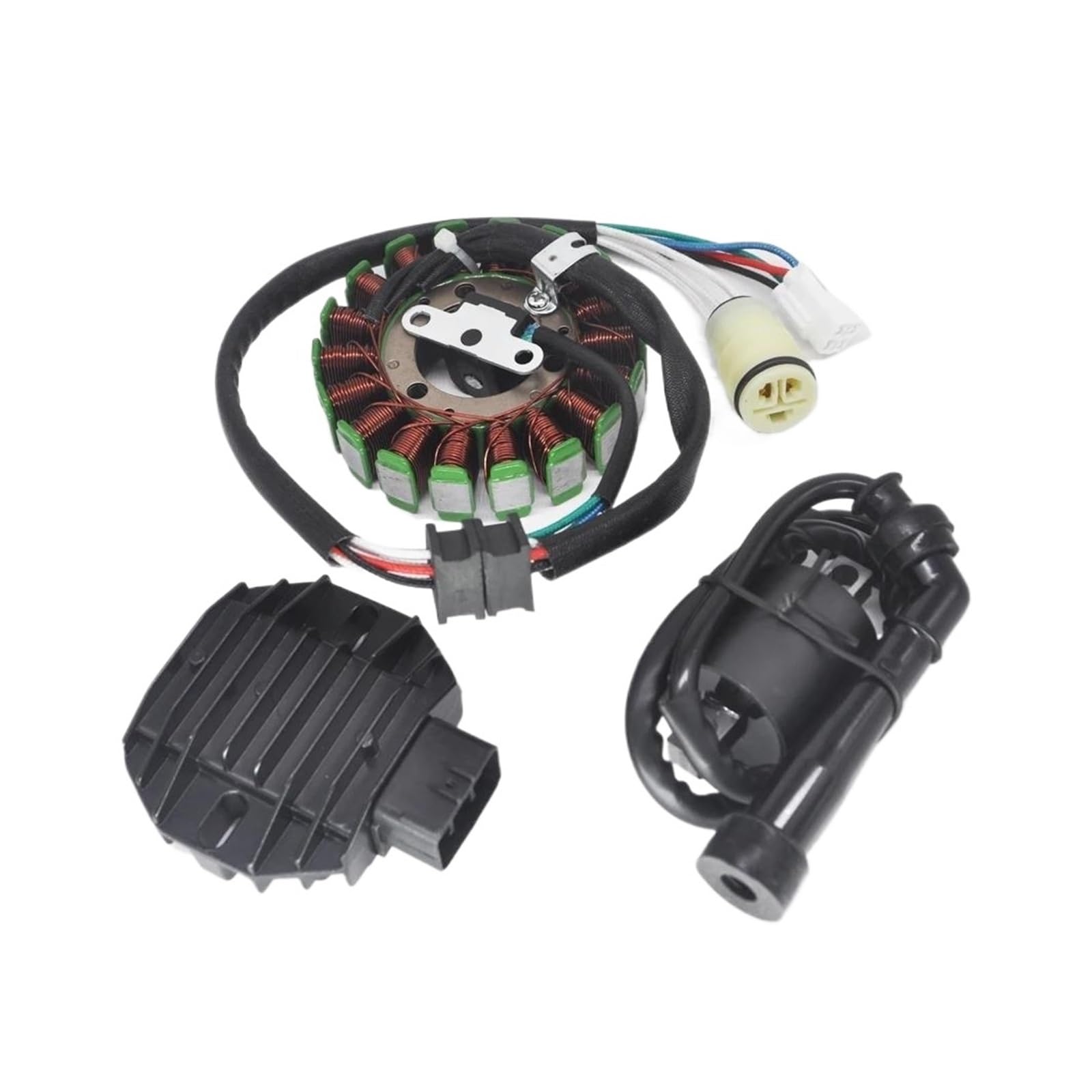 Zündungen Zündeinheit Stator Regler Gleichrichter Zündspule Für Für Raptor 660 YFM660 2001 2002 2003 2004 2005 Motorrad Teile von CEXBIRC