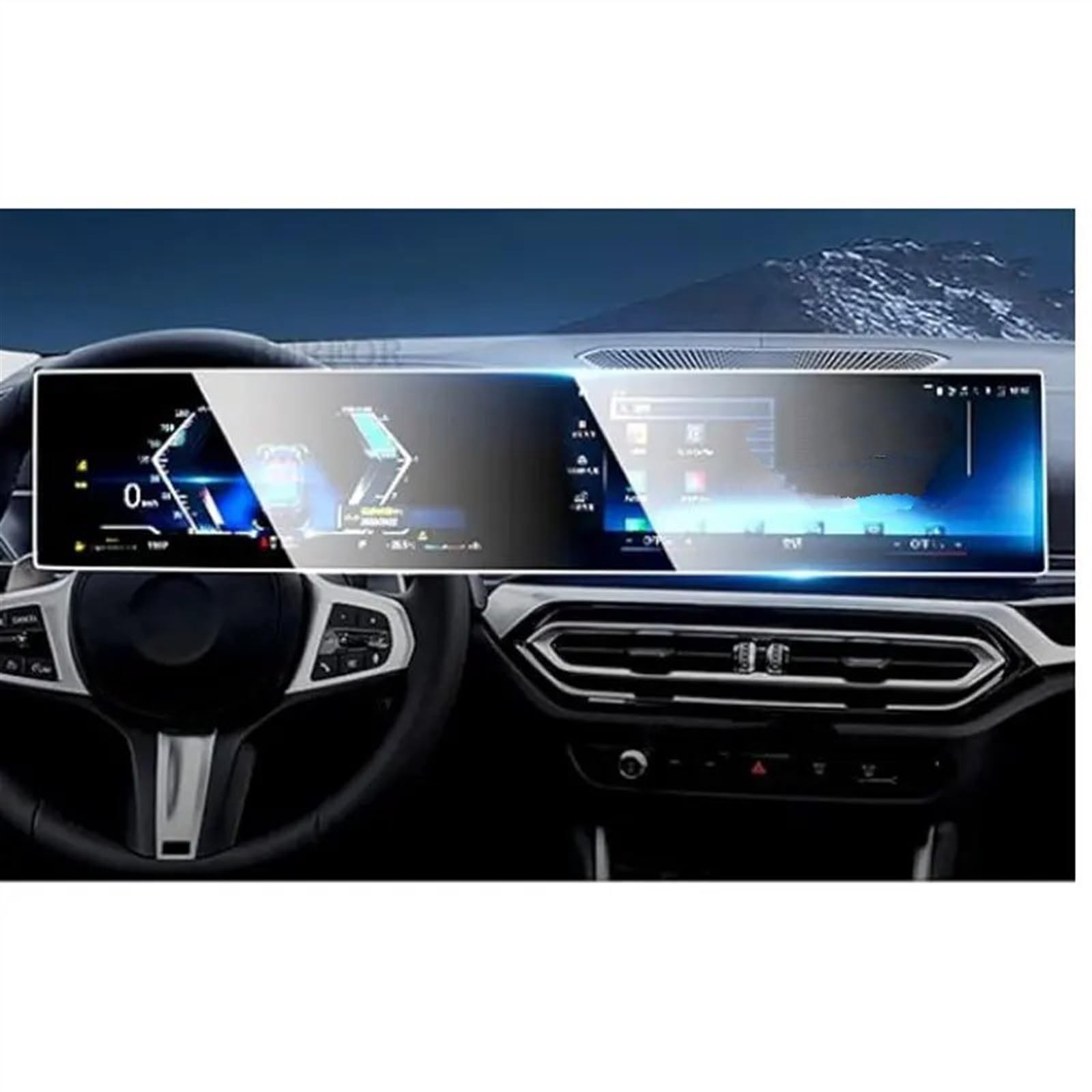 CFAYRLMS Displayabdeckung Kompatibel Mit Für G20 Serie 3 2023 Auto Navigation Schutz Film Gehärtetem Glas Screen Schutz Film Dashboard Schutz Film von CFAYRLMS