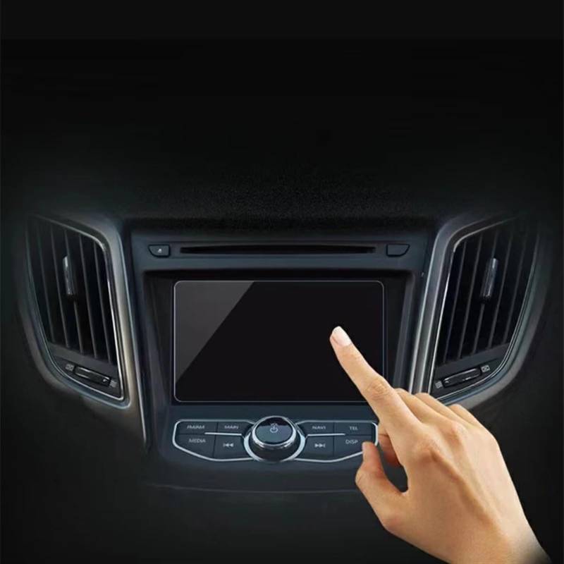 CFAYRLMS Displayabdeckung Kompatibel Mit Haval Für H9 2016 2017 2020 2021 Center Control Displayschutzfolie Schutzfolie Aus Gehärtetem Glas Autozubehör(8inch) von CFAYRLMS