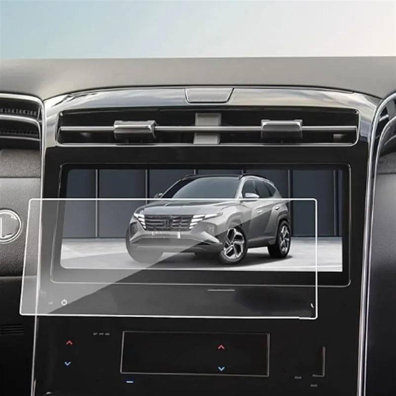 CFAYRLMS Displayabdeckung Kompatibel Mit Hyundai Für Tucson Nx4 2022 2023 10,25 Zoll Auto-Innenraum-Armaturenbrett-Schutzfolie Auto-Innenraum-Armaturenbrett-Schutzfolie von CFAYRLMS