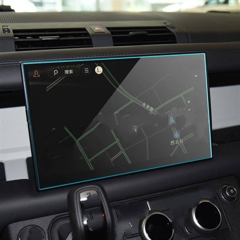 CFAYRLMS Displayabdeckung Kompatibel Mit Land Für Rover Für Defender 2022 2023 2024 11,4 Zoll Autoinstrument Transparente Schutzfolie Armaturenbrett-Schutzfolie von CFAYRLMS