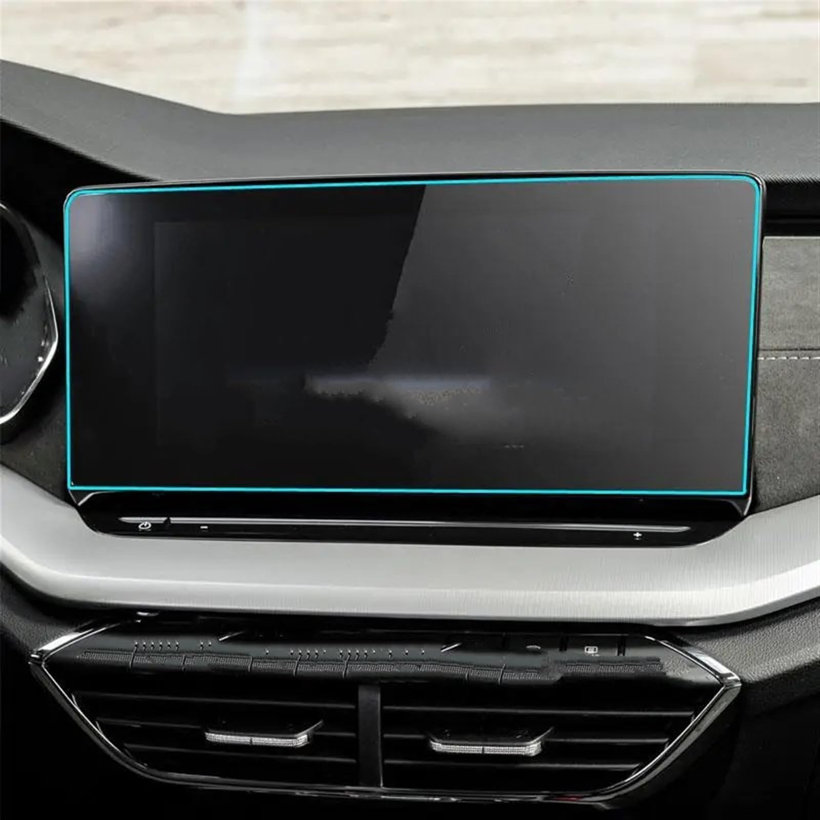 CFAYRLMS Displayabdeckung Kompatibel Mit Skoda Für Octavia A8 2020 2021 Auto Navigation Schutz Film Gehärtetem Glas Schutz Film Dashboard Schutz Film(for GPS) von CFAYRLMS