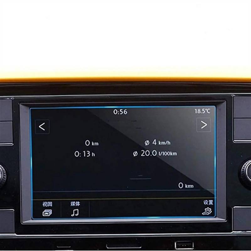 CFAYRLMS Displayabdeckung Kompatibel Mit VW Für Golf S Für Golf 1.4T 2018 2019 2020 2021 2022 6,5 Zoll Autoinstrument Transparente Schutzfolie Autozubehör von CFAYRLMS