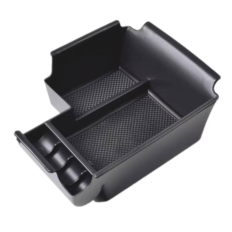 CFDEKOIB Armrest Storage Box Kompatibel Mit Kia Für K3 Für Cerato Für Forte BD 2019 2020 2021 2022 2023 Aufbewahrungsbox Für Die Mittelarmlehne des Autos Sekundärspeicher Autozubehör(Black) von CFDEKOIB