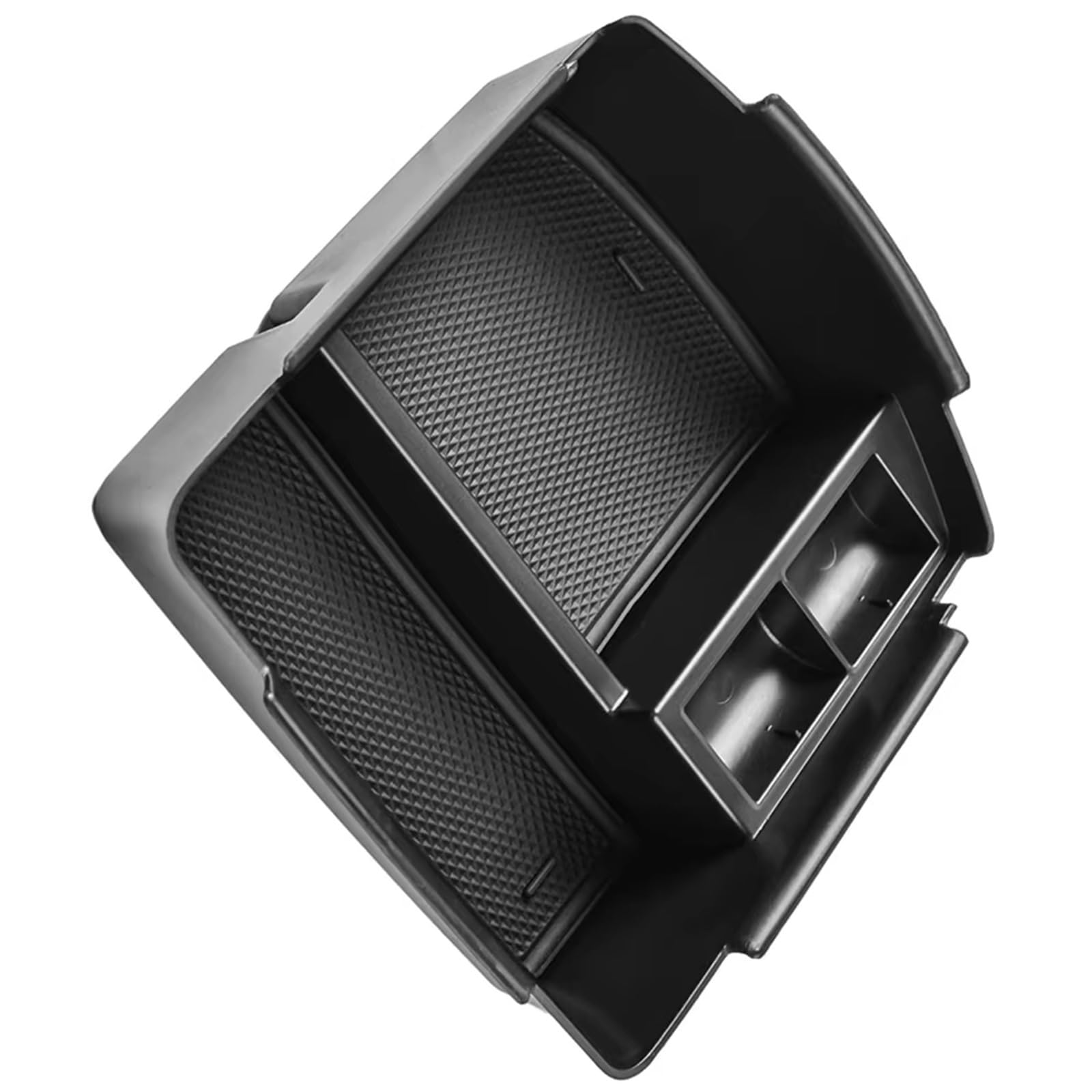 CFDEKOIB Armrest Storage Box Kompatibel Mit Kia Für Seltos 2020 2021 2022 2023 1 Stück Mittelkonsolen-Organizer Armlehne Zusätzliche Aufbewahrungsbox Autodekorationszubehör(Black) von CFDEKOIB