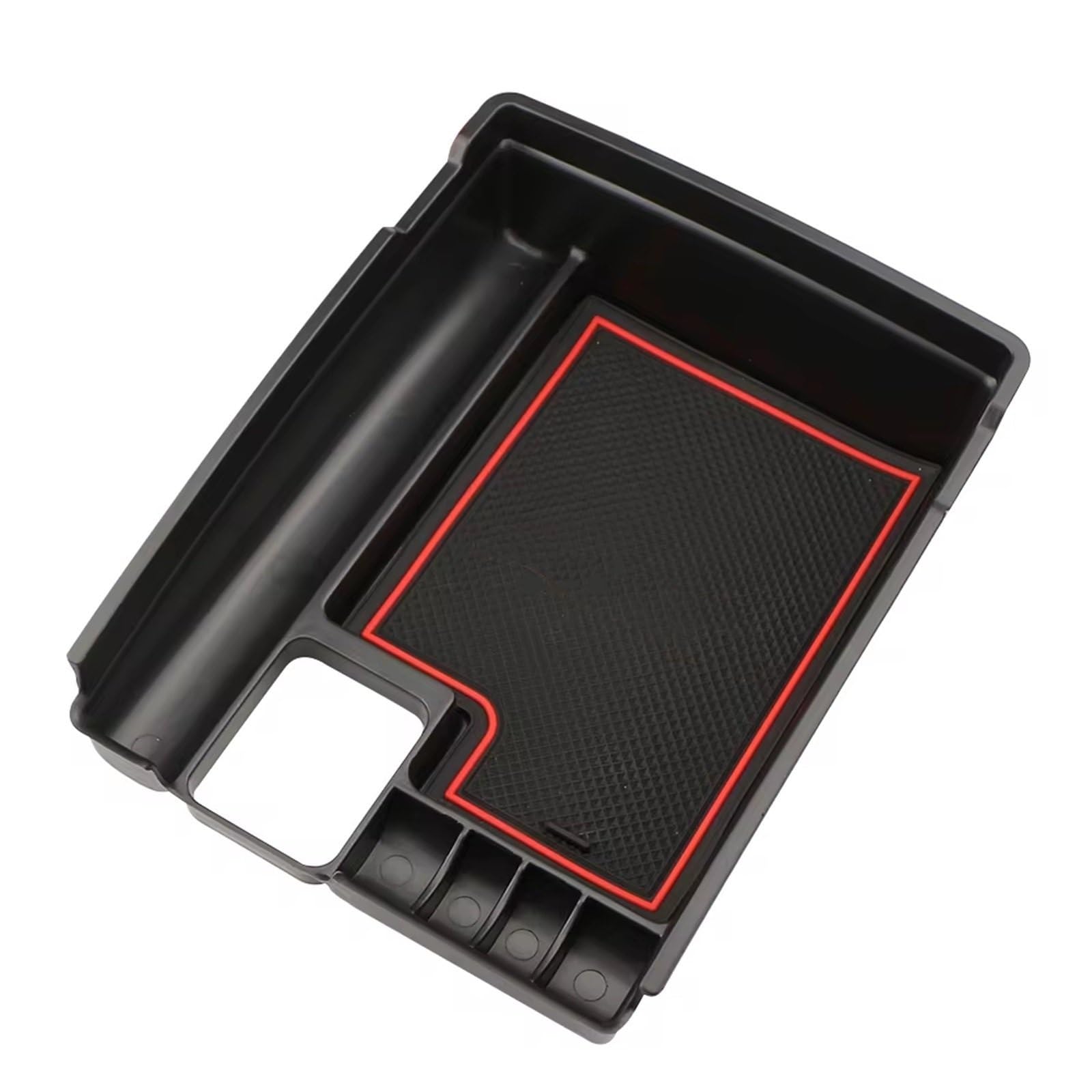 CFDEKOIB Armrest Storage Box Kompatibel Mit Nissan Für X-Trail Für Xtrail T32 Für Rogue 2014-2020 Aufbewahrungsbox Für Die Mittelarmlehne des Autos Für Verstauen des Handschuhfachs.(Red) von CFDEKOIB