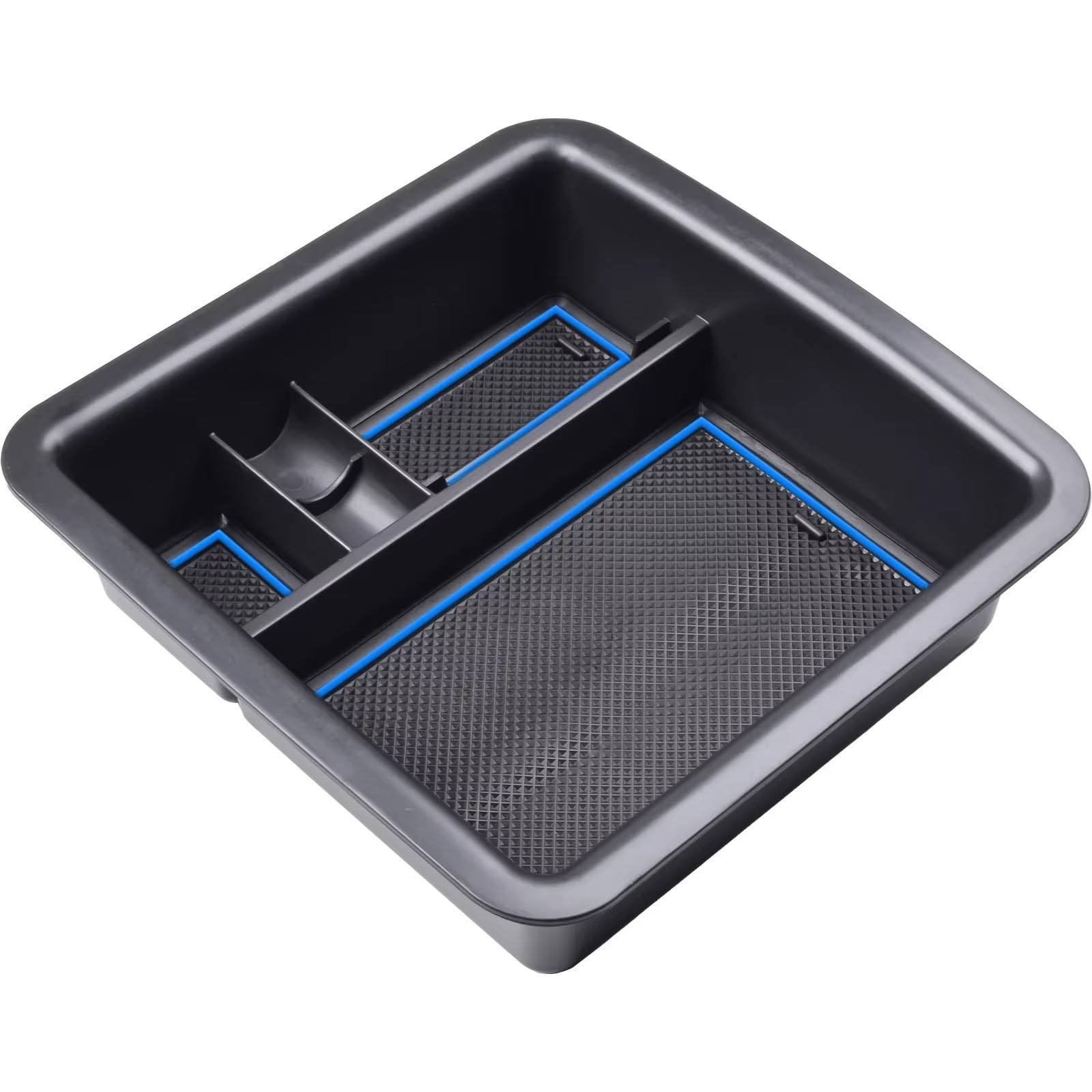 CFDEKOIB Armrest Storage Box Kompatibel Mit Toyota Für Land Für Cruiser FJ 2006-2021 Zubehör Auto Armlehnenbox Aufbewahrungsbox Mittelkonsole Organizer Containerhalterbox(Blue) von CFDEKOIB