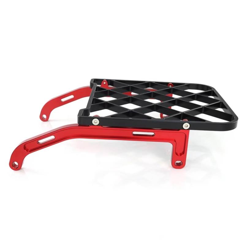 CFDEKOIB Motorrad Hinten Gepäckträger Für CRF250L Für Rally 2012 2013 2014 2015 2016 2017 2018 2019 2020 2021 Motorrad Montage Rack Unterstützung Halter Hinten Kotflügel Rack Gepäck Rack(Red) von CFDEKOIB