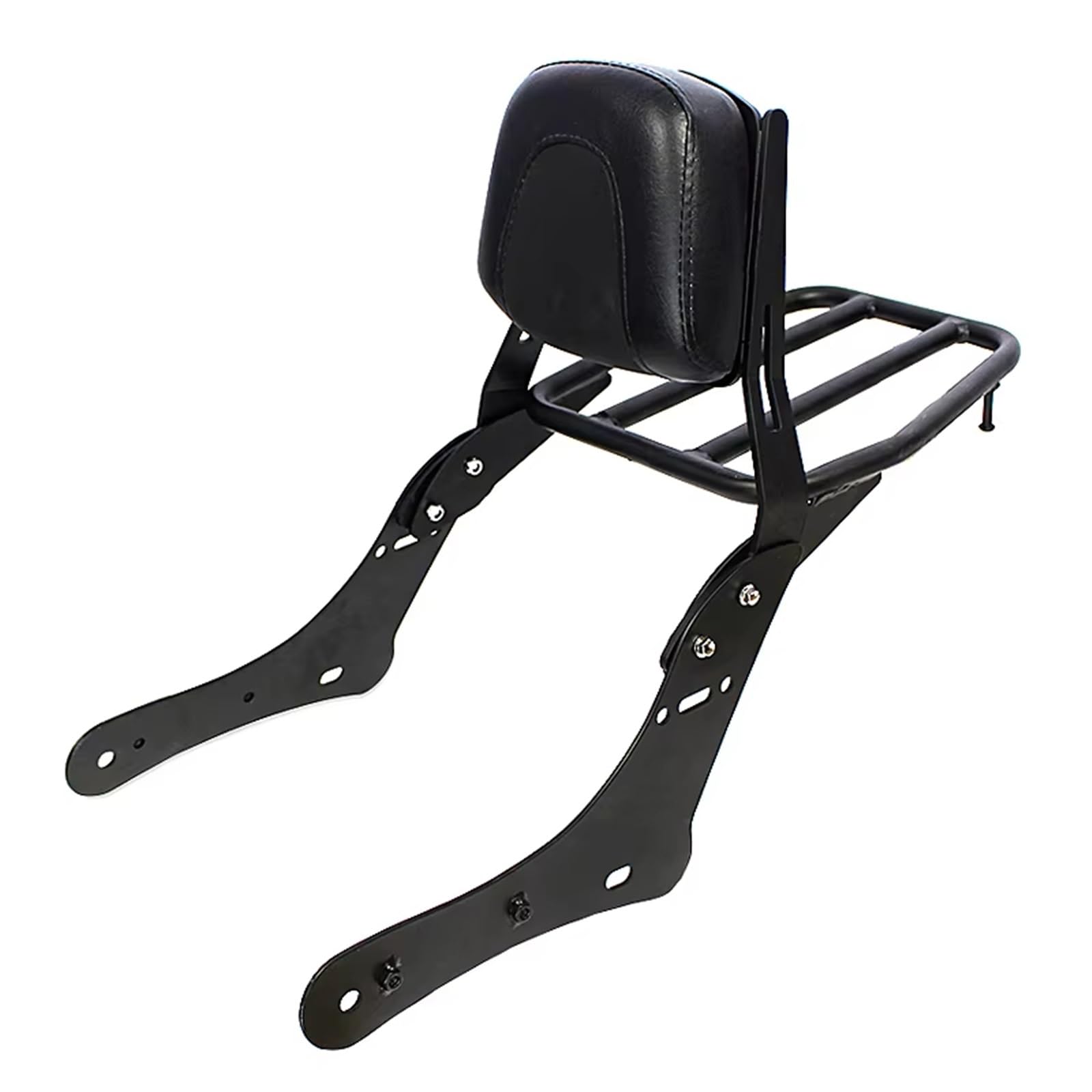 CFDEKOIB Motorrad Hinten Gepäckträger Kompatibel Mit Für S650 Für VN650 2015–2023. Motorrad-Heckgepäck-Aufbewahrungsregal Träger Passagier Für Sitzlehne Sissy Bar von CFDEKOIB