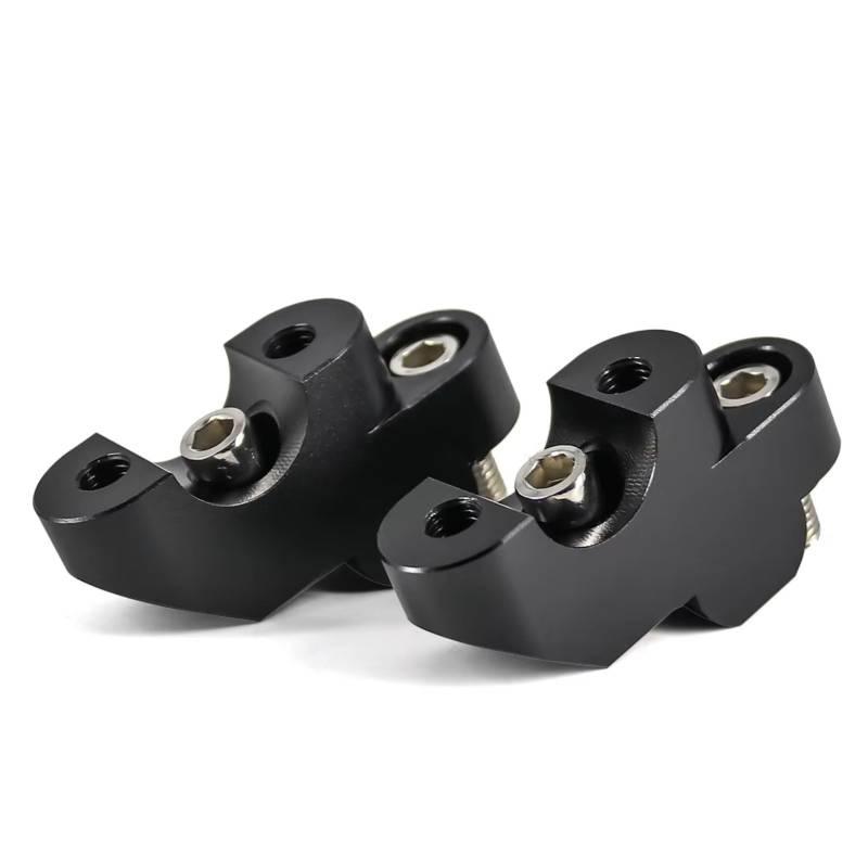 CFDEKOIB Motorrad-Lenkererhöhung Für NC700X Für NC750X Für NC700S Motorrad Riser Lenker Klemme Bar Montieren Lenkrad Steigleitungen Bewegen Lift Clip Adapter Zubehör(Black) von CFDEKOIB