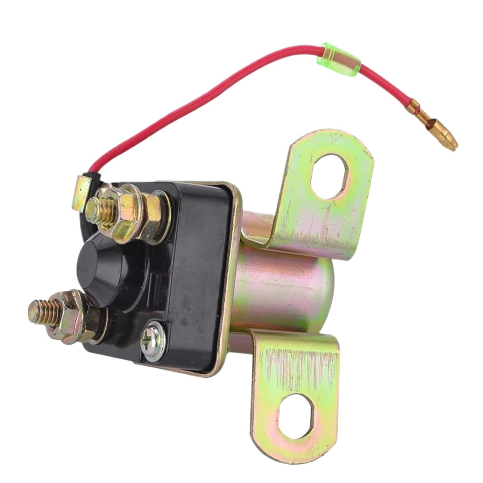 CFDEKOIB Motorrad Starterrelais Kompatibel Mit Suzuki Für GS450E 1983 Für GS450GA 1982 1983 Für GS450GA 1985 Motorrad-Starter Für Relais-Magnetschalter-Zubehör von CFDEKOIB