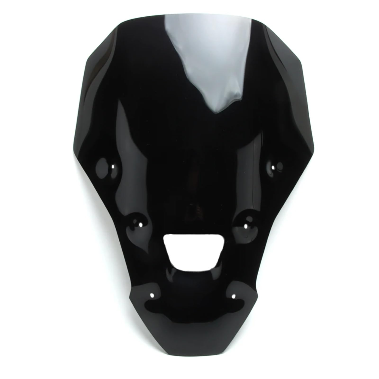 CFDEKOIB Motorrad Windschutzscheibe Für CRF1100L Für Africa Für Twin Für Adventure Für Sport 2024 Motorrad Verkleidung Windschutzscheibe Windschutz Windabweiser Bildschirm Motorräder Spoiler(Black) von CFDEKOIB