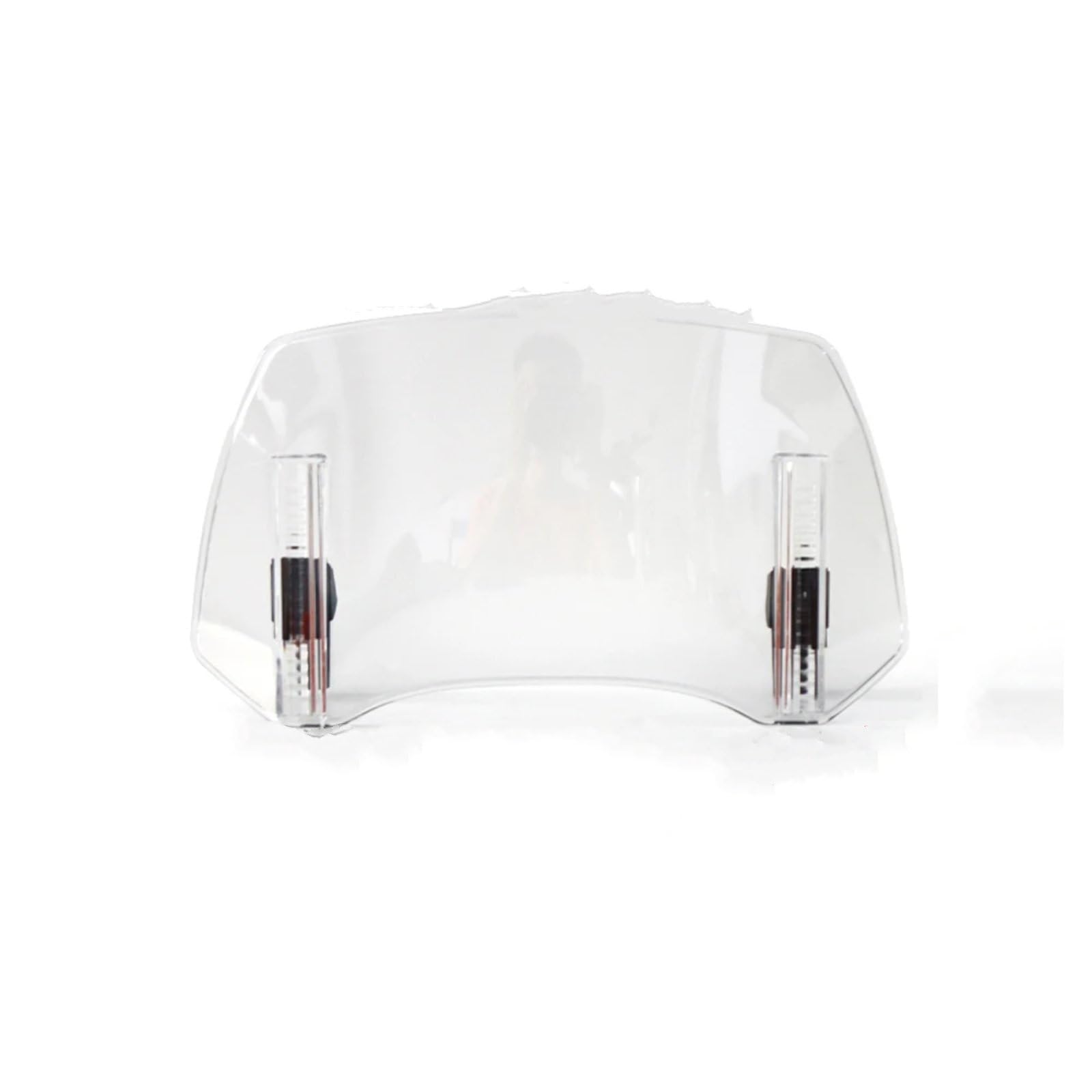 CFDEKOIB Motorrad Windschutzscheibe Für F750GS Für F850GS Für G310GS Universal Motorrad Windschutzscheibe Verlängerung Einstellbare Spoiler Deflektor Motorrad Clip Auf Windschutzscheibe(Transparent) von CFDEKOIB