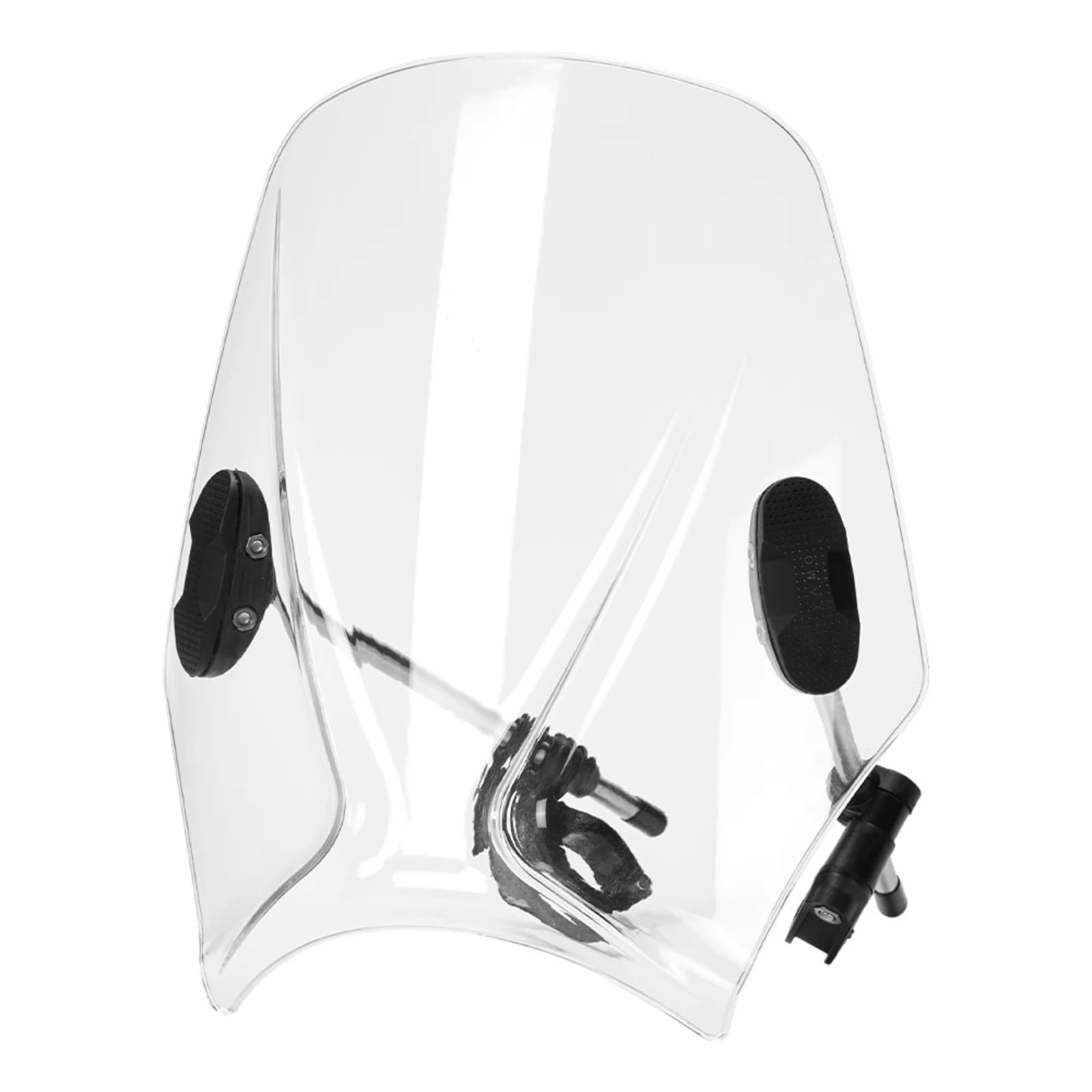 CFDEKOIB Motorrad Windschutzscheibe Für G310R Für F800R Motorrad Windschutzscheibe Universal Windschutzscheibe Windschutzscheibe Deflektor Motorrad Windschutzscheibe Spoiler(Transparent) von CFDEKOIB