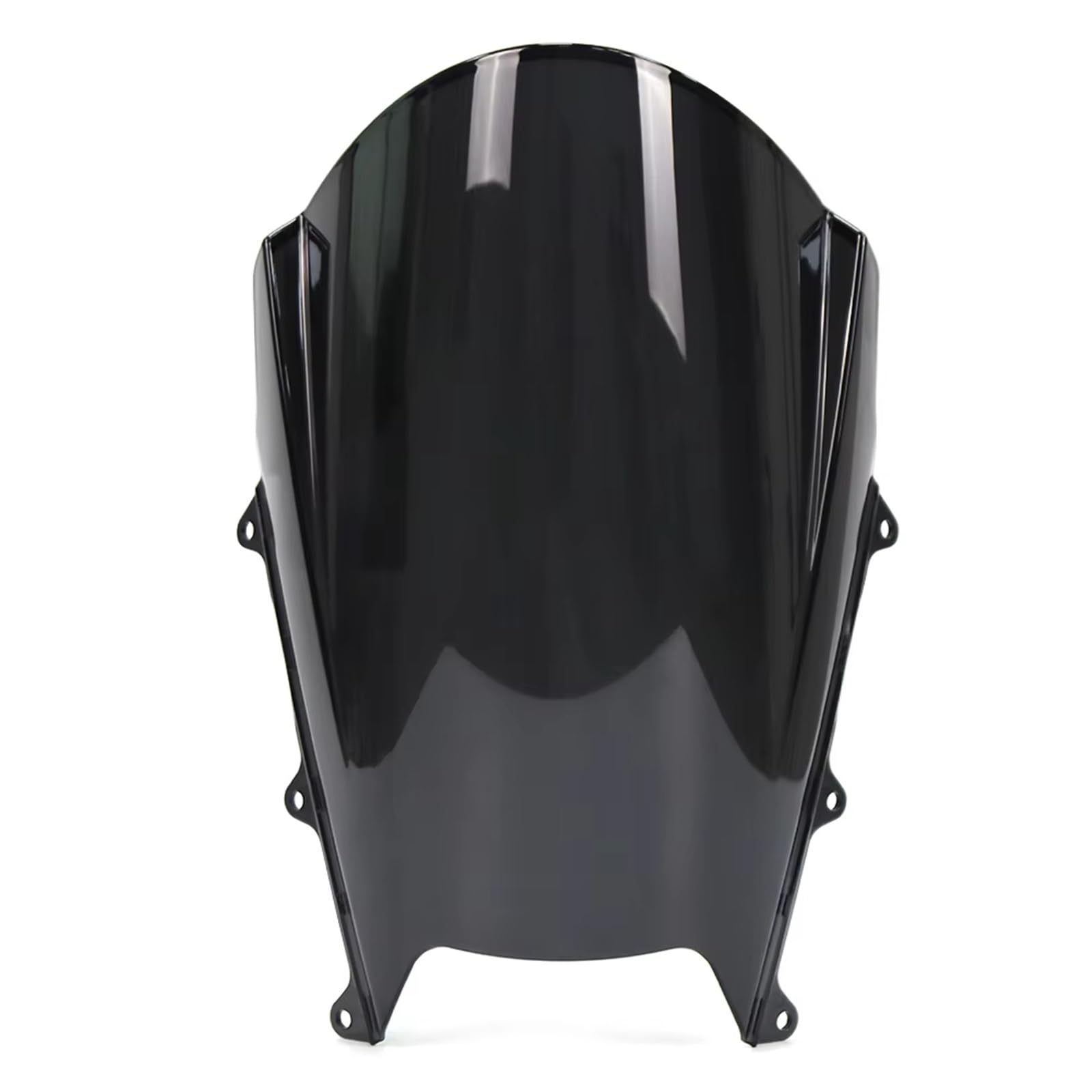 CFDEKOIB Motorrad Windschutzscheibe Für GSX8R 2024 2025 Höhe Erhöhen Windschutzscheibe Zubehör Motorrad Einstellbare Wind Bildschirm Windschutzscheibe Teile Schallwand Spoiler(Black) von CFDEKOIB