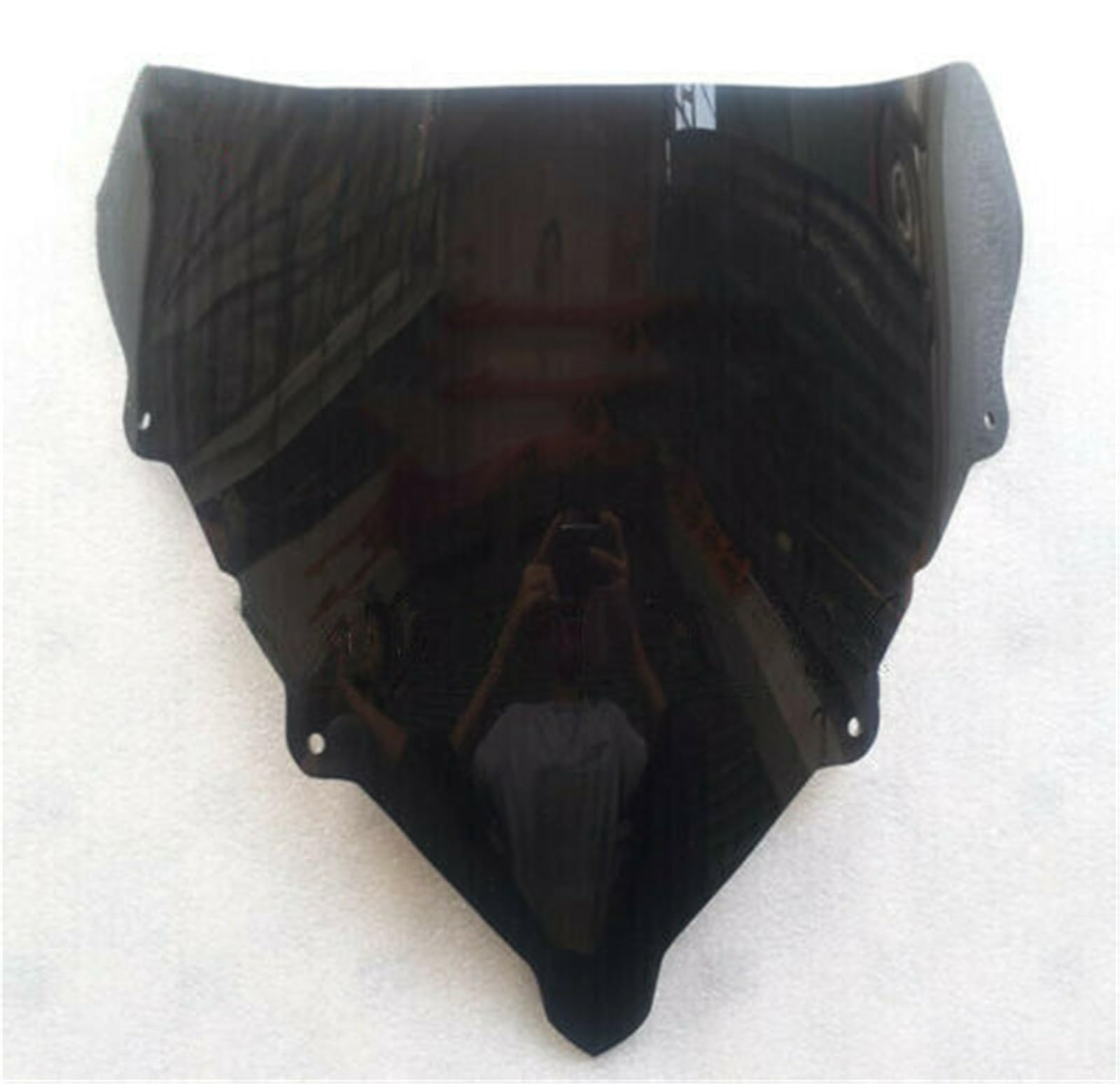 CFDEKOIB Motorrad Windschutzscheibe Für K1200S 2003-2009 Für K1300S 2008-2017 Motorrad Zubehör Windschutzscheibe Windschutz Motorrad Windschutzscheibe Spoiler Bildschirm Gugel(Black) von CFDEKOIB