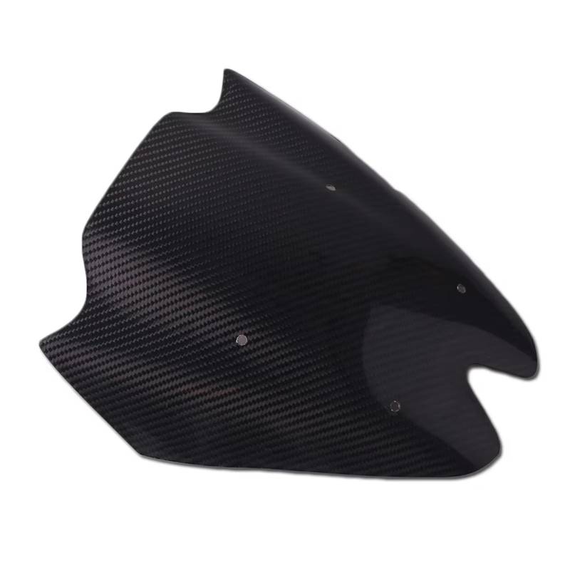 CFDEKOIB Motorrad Windschutzscheibe Für Z1000 2011 2012 2013 2014 Carbon Fiber Motorrad Windschutzscheibe Double Bubble Windschutzscheibe Motorrad Windschutzscheibe Spoiler von CFDEKOIB