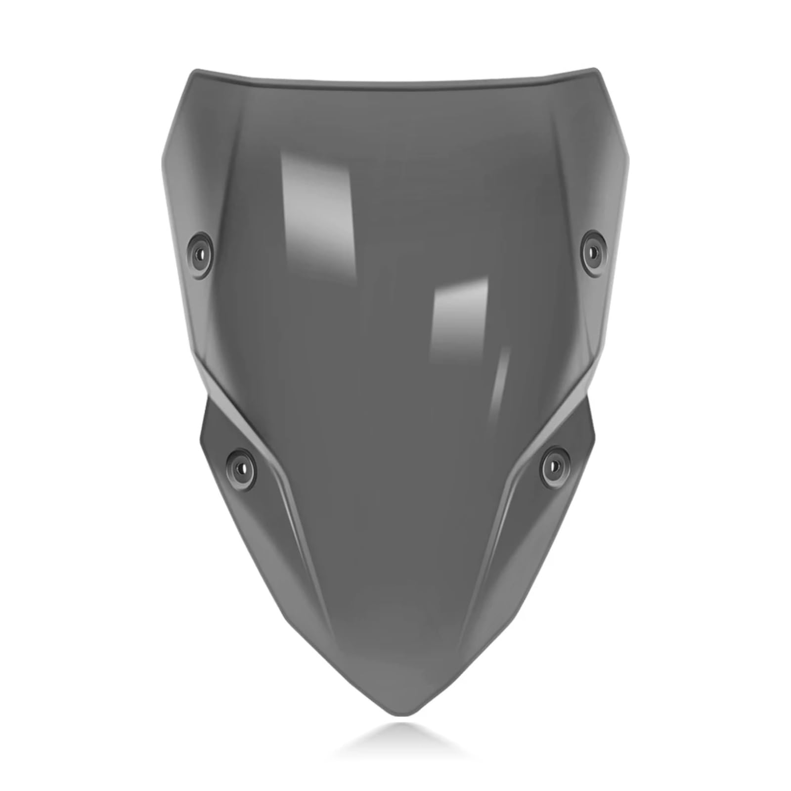 CFDEKOIB Motorrad Windschutzscheibe Für Z500 Für SE Z 500 2024 2025 Motorrad Vorne Erhöhung Windschutzscheibe Windschutz Schallwand Windabweiser Verkleidung Deflektor Spoiler(Gray) von CFDEKOIB