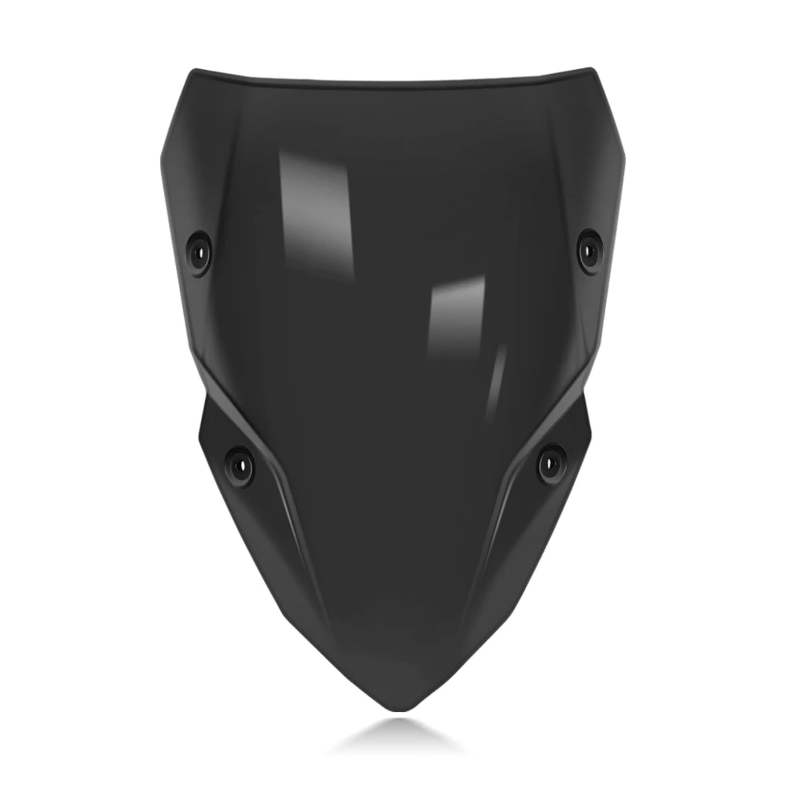 CFDEKOIB Motorrad Windschutzscheibe Für Z500 SE 2024 2025 Motorrad Vorne Erhöhung Windschutzscheibe Windschutz Schallwand Windabweiser Verkleidung Deflektor Spoiler(Black) von CFDEKOIB