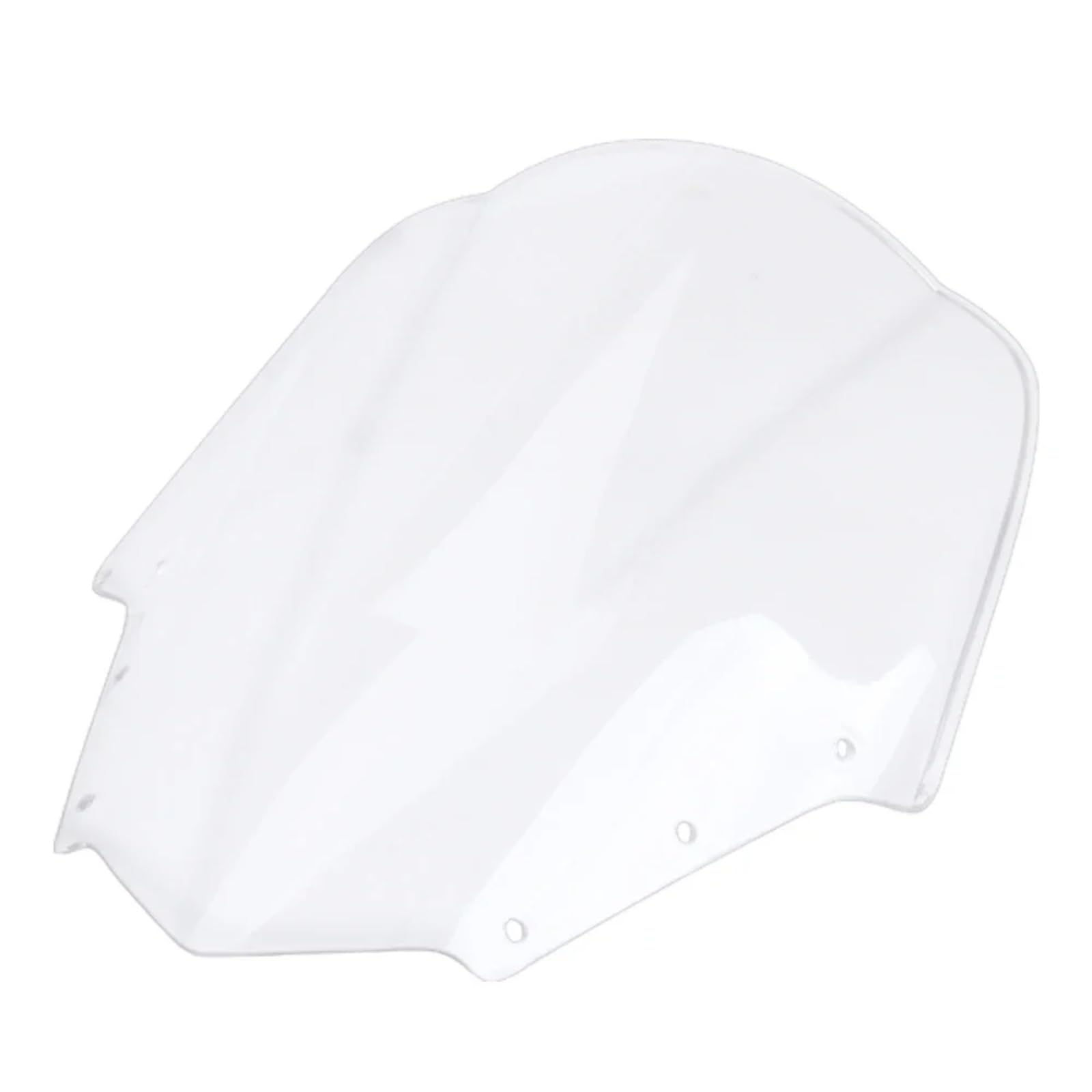 CFDEKOIB Motorrad Windschutzscheibe Kompatibel Mit Yamaha Für FZ1S 2006–2011 Motorrad-Windschutzscheibe Spoiler Windschutzscheibe Luft-Windabweiser Motorrad-Universal-Windschutzscheibe(Clear) von CFDEKOIB