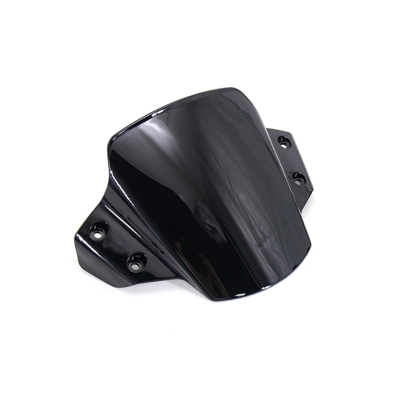 CFDEKOIB Motorrad Windschutzscheibe Kompatibel Mit Yamaha Für MT-09 2021–2023 Motorrad-Zubehör Windschutzscheibe Windabweiser Windschutzscheibe Motorrad-Windschutzscheiben-Spoiler(Black) von CFDEKOIB