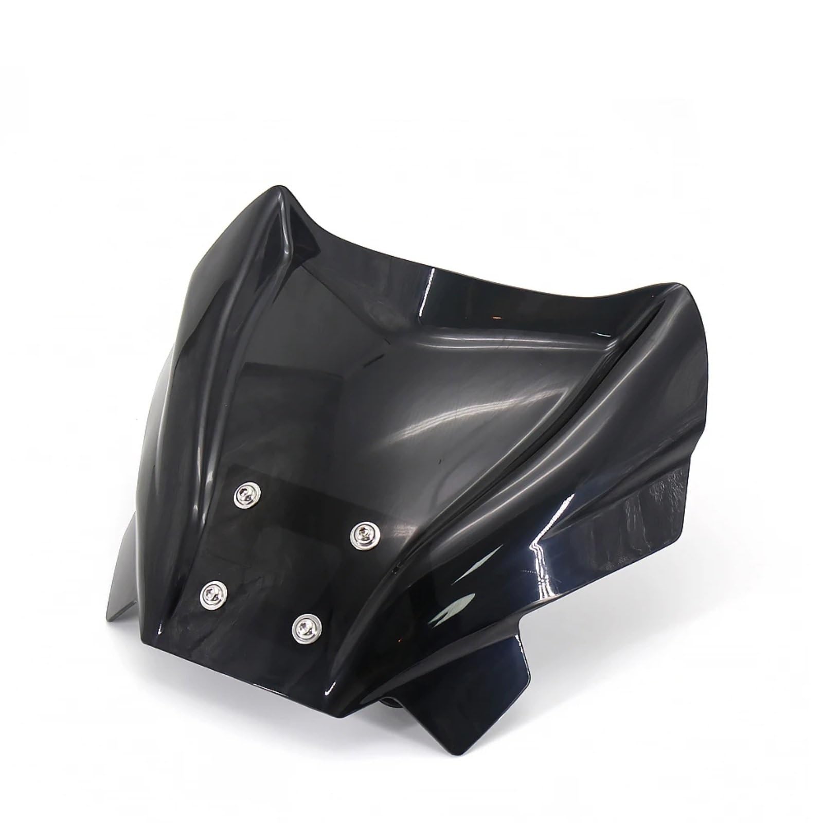 CFDEKOIB Motorrad Windschutzscheibe Kompatibel Mit Yamaha Für MT-09 SP 2021 Motorradteile Windschutzscheibe Windschutz Windabweiser Motorräder Spoiler(Black) von CFDEKOIB