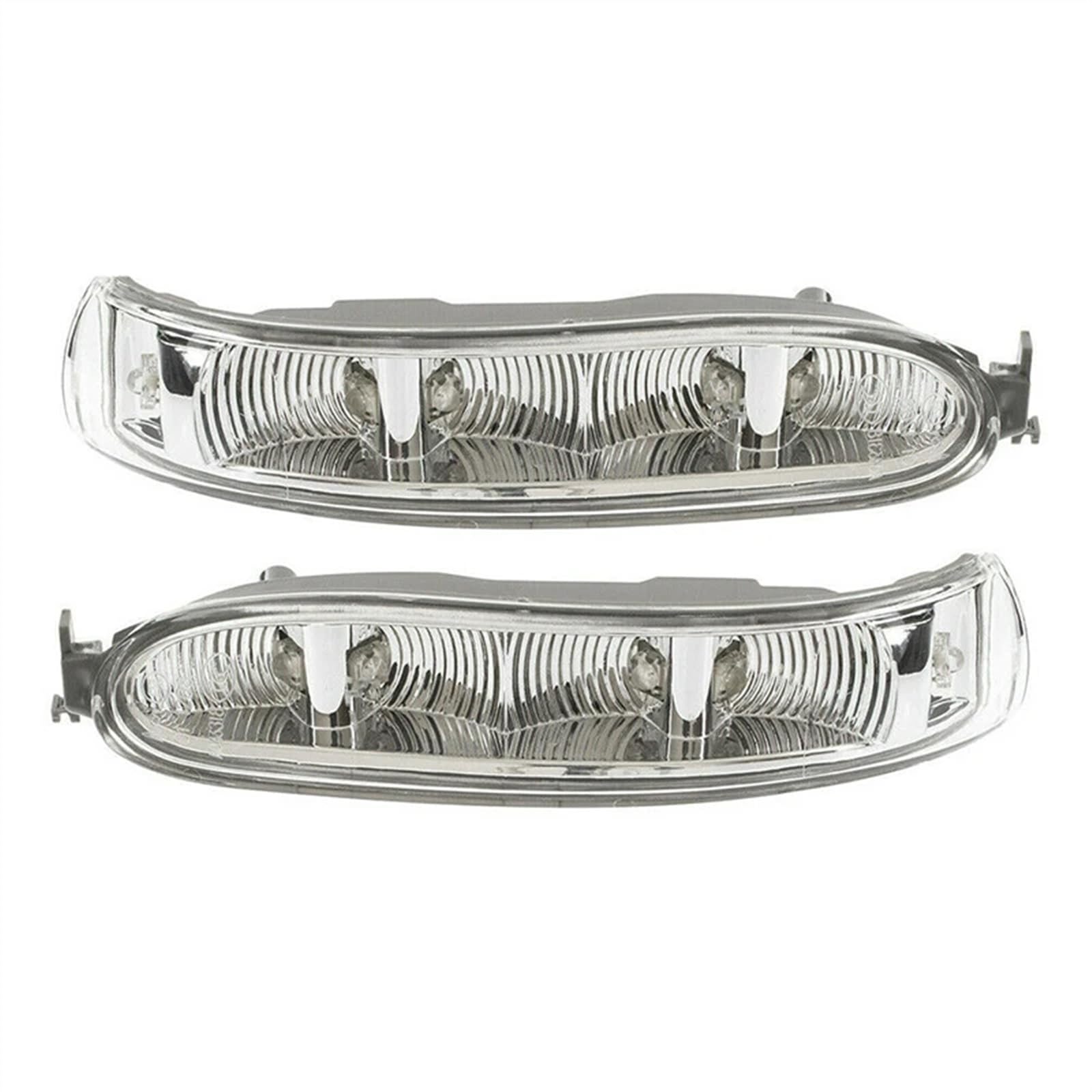 CFDEKOIB Seite Spiegel Blinker Kompatibel Mit Mercedes Für Benz Für W209 Für CLK 2002 2003 2004-2009 Auto Links + Rechts Paar Blinker Licht Seitenspiegel Lampe A2308200821 von CFDEKOIB