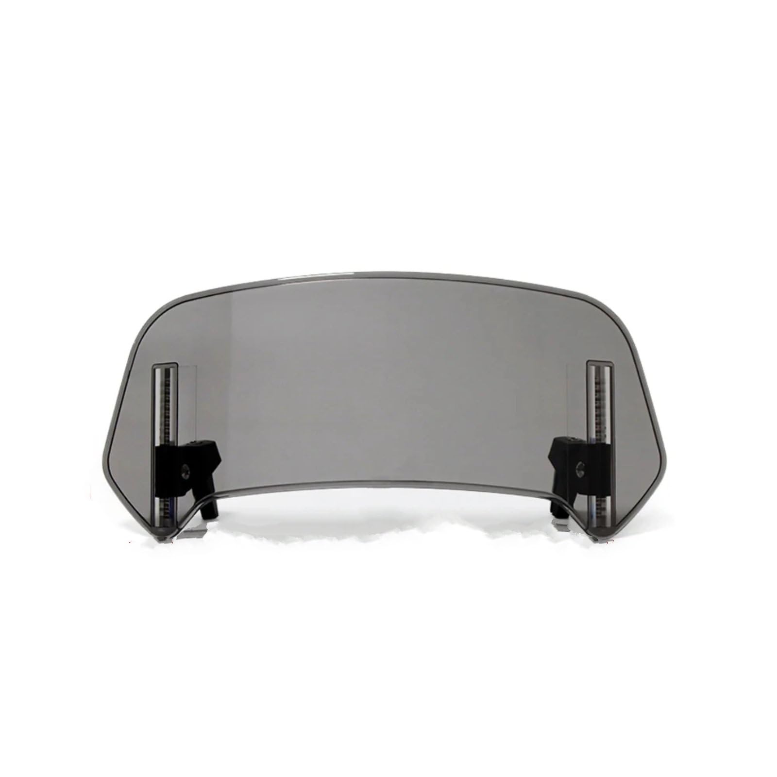 Motorrad Windschutzscheibe Für F850GS Für F750GS Für 1250GS Für 1250LC Motorrad Universal Windschutzscheibenverlängerung Einstellbare Spoiler Clamp-On Motorräder Deflektor(Light Smoke,Big) von CFDEKOIB