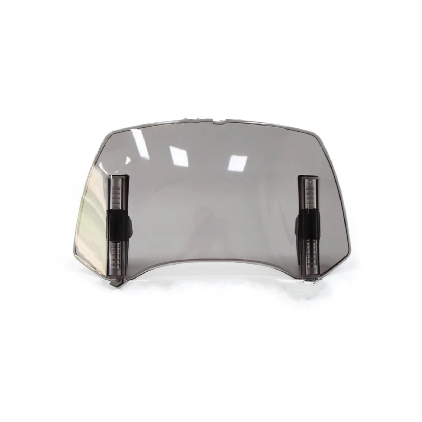 Motorrad Windschutzscheibe Für F850GS Für F750GS Für 1250GS Für 1250LC Motorrad Universal Windschutzscheibenverlängerung Einstellbare Spoiler Clamp-On Motorräder Deflektor(Light Smoke,Size3) von CFDEKOIB