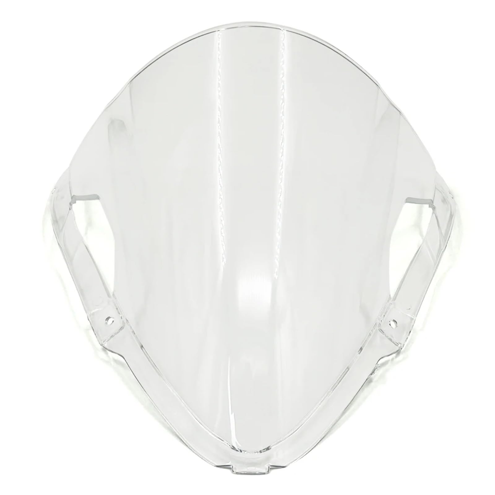 Motorrad Windschutzscheibe Für ZX6R 2024 2025 Motorradzubehör Racing Windschutzscheibe Windschutzscheibe Windabweiser Bildschirm Double Bubble Motorrad Windschutzscheibe Windschutzscheibe(Transparent) von CFDEKOIB