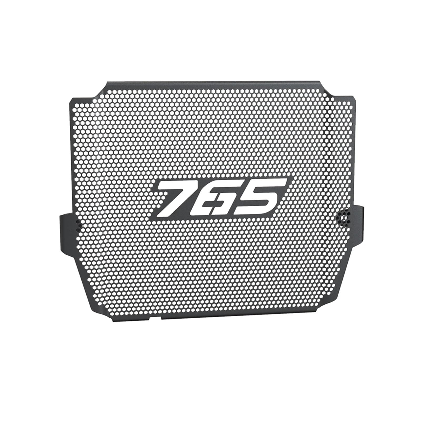 CFDZYXGSOZ Kompatibel mit 765 R RS 2023 2024 2 Motorrad CNC Kühlergrill Schutz Abdeckung Kraftstofftank Kühler(B Black 765 Logo) von CFDZYXGSOZ