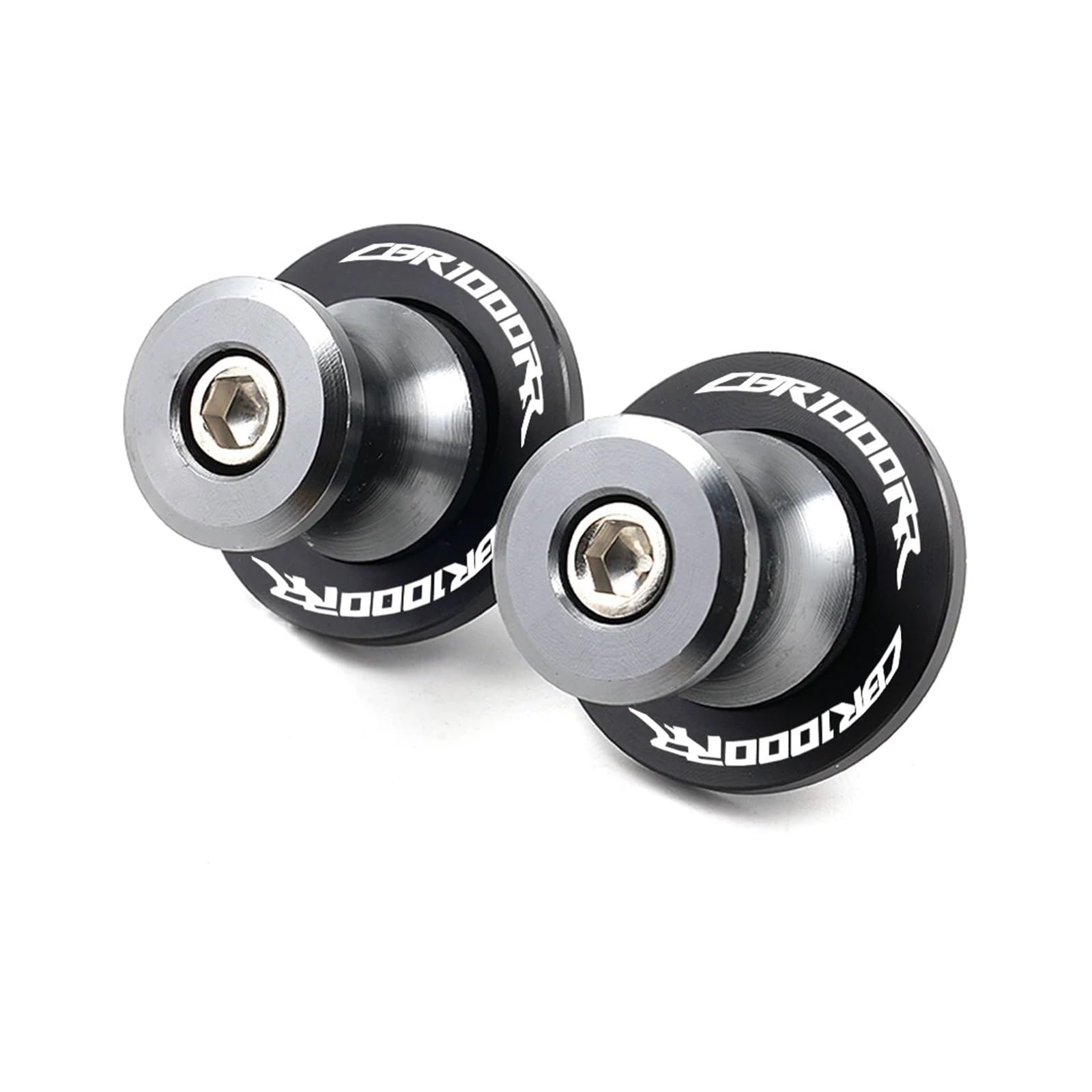 CFDZYXGSOZ Kompatibel mit CBR 1000RR CBR1000RR 2004-2017 2005 2006 2007 2008 2009 Motorrad 8MM Zubehör Motorrad Schwinge Sliders Spools(S-Titanium) von CFDZYXGSOZ