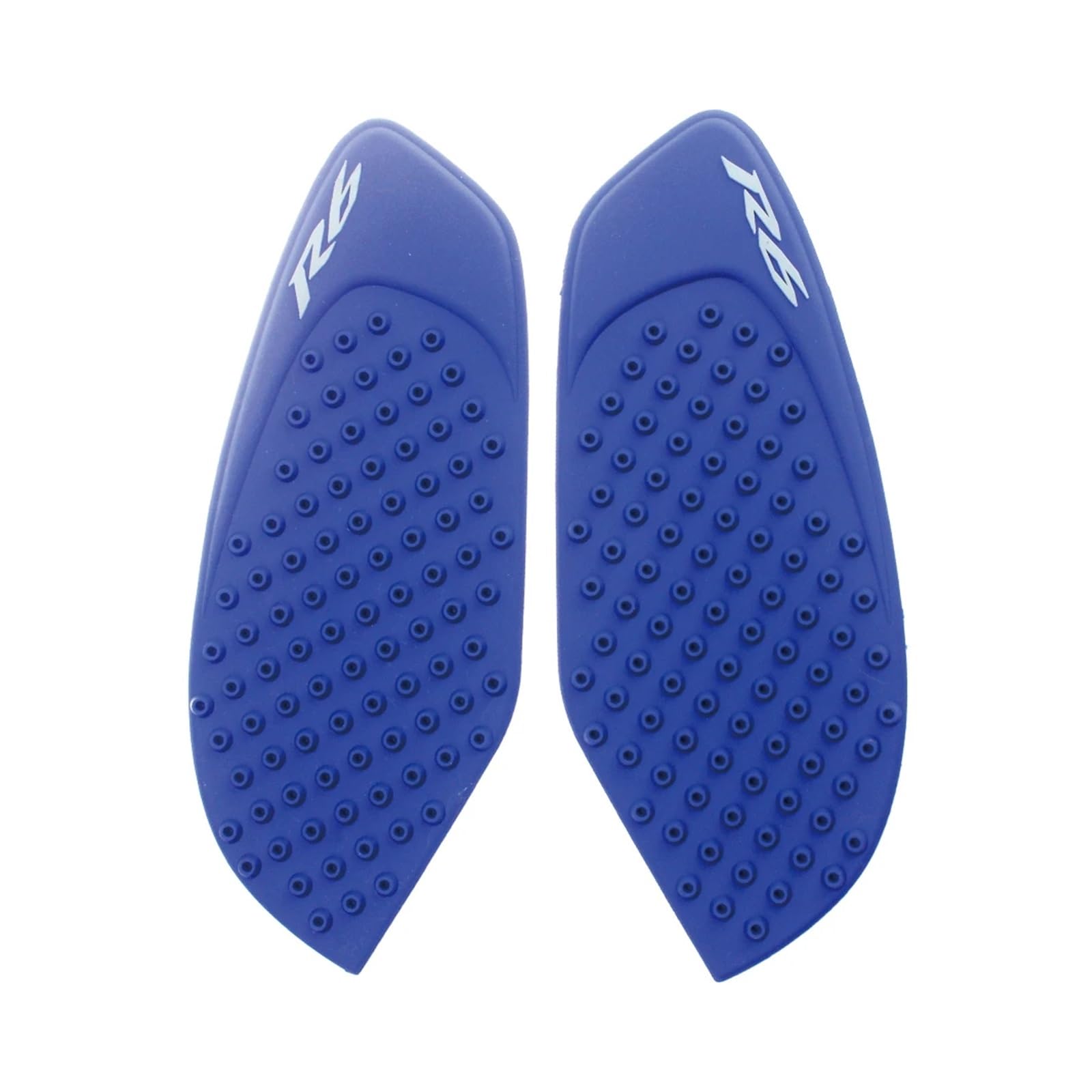 CFDZYXGSOZ Motorrad Anti-Rutsch-Seitenaufkleber Kraftstofftank-Pads Abdeckung Schutz Abziehbilder Gas Knie Grip Traktion Kompatibel mit YZF R6 YZFR6 600 2008-2016(R6 Blue) von CFDZYXGSOZ