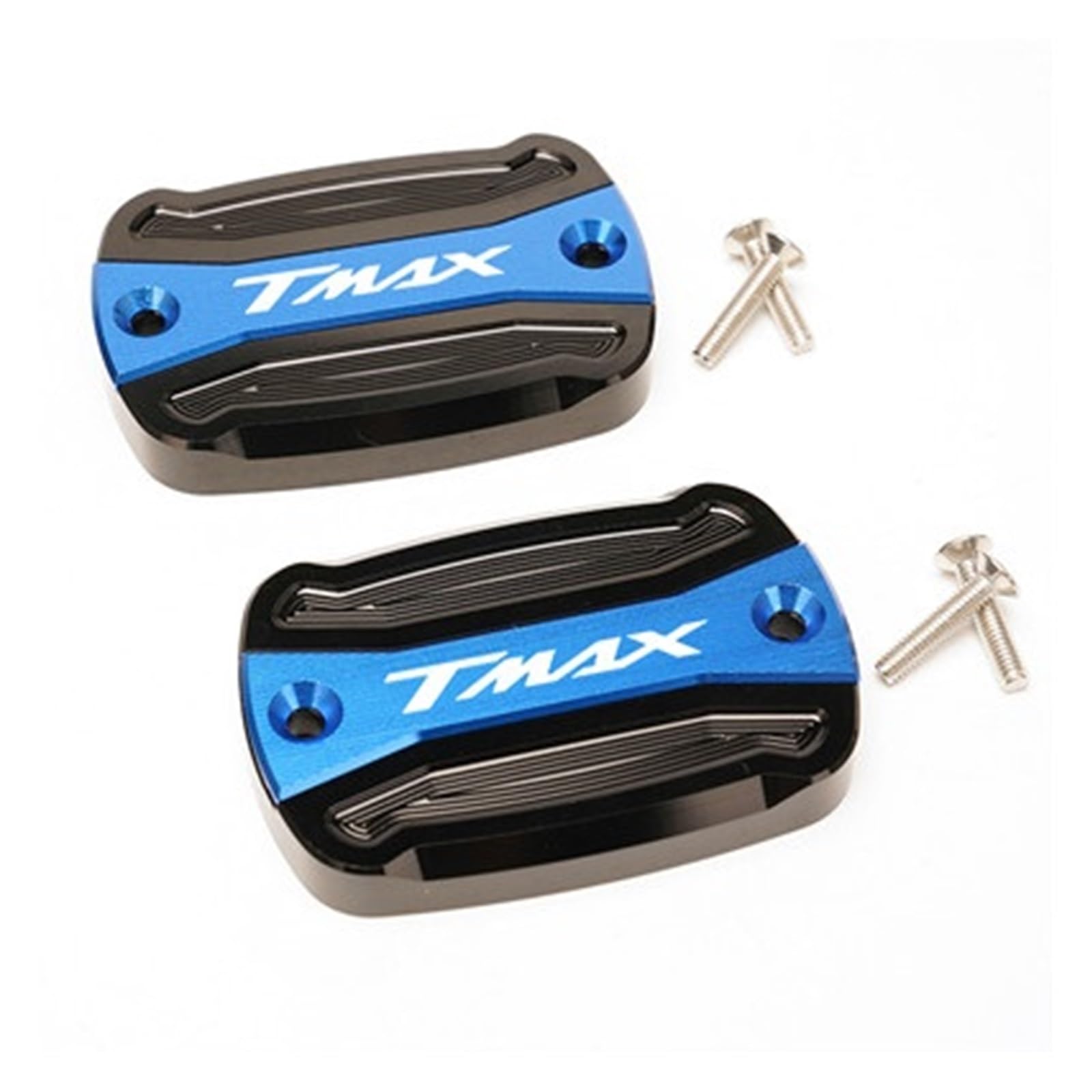 CFDZYXGSOZ Motorrad Brems Flüssigkeit Kraftstoff Master Zylinder Reservoir Kappe Abdeckung Kompatibel Mit T-Max TMAX 530 500 560 TMax530 SX DX TECH MAX TMAX560(Blue) von CFDZYXGSOZ