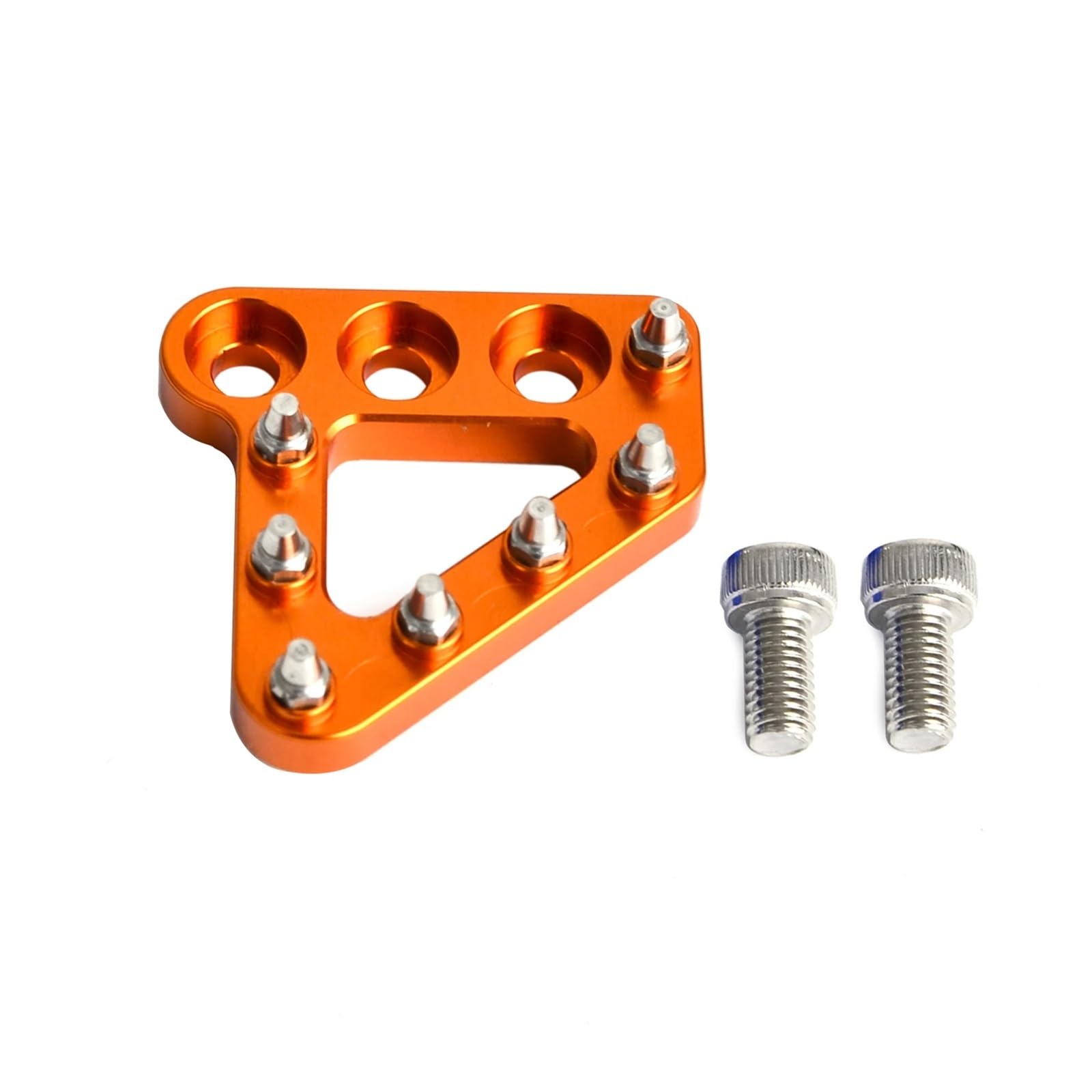 CFDZYXGSOZ Motorrad-Bremspedalhebel-Trittplatte, kompatibel mit 690 SMC 950 990 1050 1090 1190 1290 Abenteuer SMR SMT Super ADV(Orange) von CFDZYXGSOZ