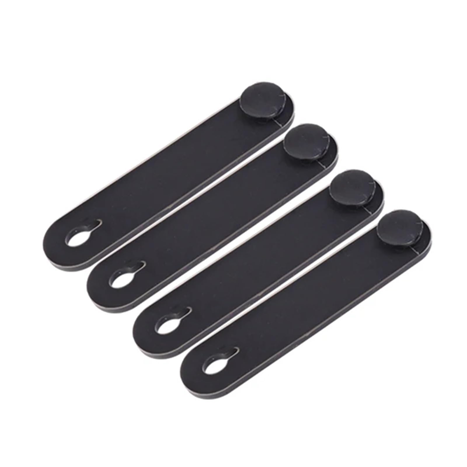 CFDZYXGSOZ Motorrad Gummi Rahmen Sicherung Kabel Kabelbaum Kompatibel Mit R 1250 Gs Abenteuer Exc Zubehör Zierleisten(Black-4pcs) von CFDZYXGSOZ