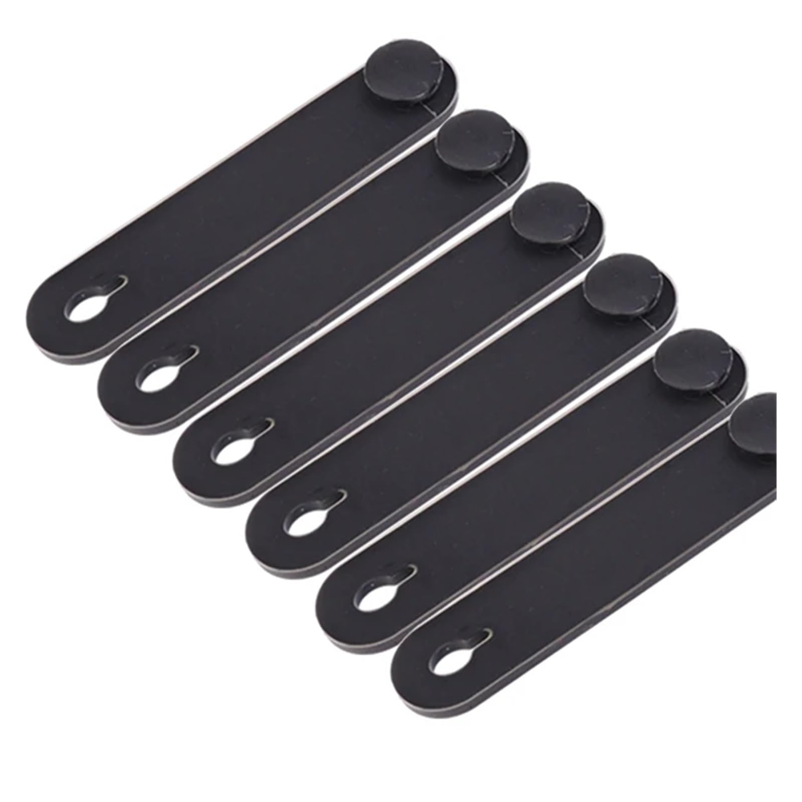 CFDZYXGSOZ Motorrad Gummi Rahmen Sicherung Kabel Kabelbaum Kompatibel Mit R 1250 Gs Abenteuer Exc Zubehör Zierleisten(Black-6pcs) von CFDZYXGSOZ