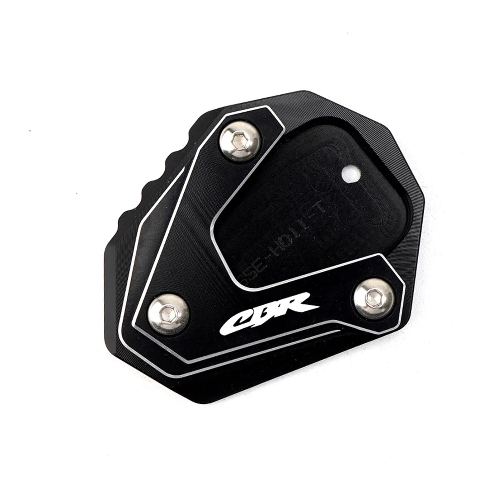 CFDZYXGSOZ Motorrad-Ständer-Vergrößerungspolster, Seitenständer-Verlängerung, kompatibel mit CBR650R, CBR 650 R 650F 500R, CBR650F CBR500R 2022, Schlüsselanhänger(CBR-Black) von CFDZYXGSOZ