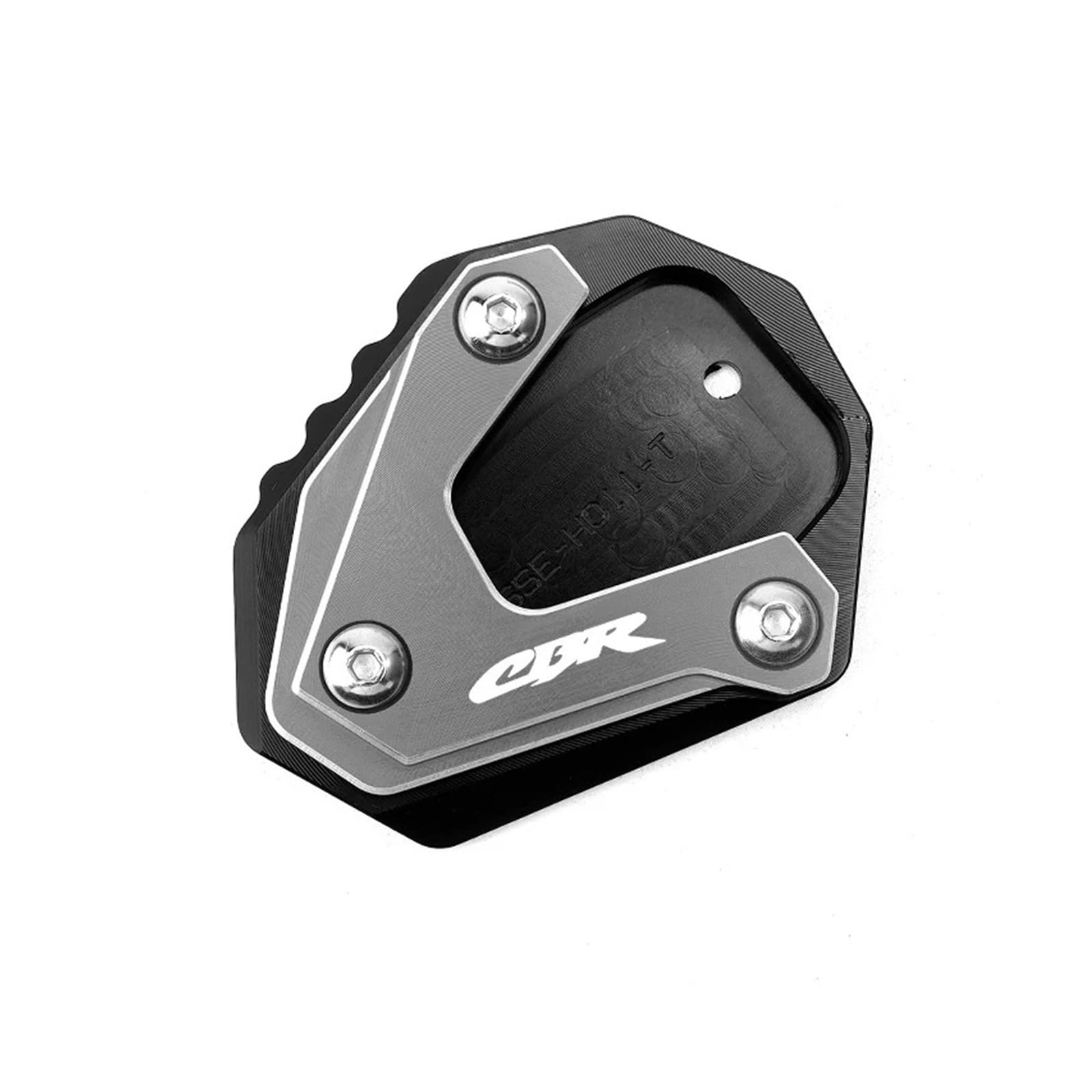 CFDZYXGSOZ Motorrad-Ständer-Vergrößerungspolster, Seitenständer-Verlängerung, kompatibel mit CBR650R, CBR 650 R 650F 500R, CBR650F CBR500R 2022, Schlüsselanhänger(CBR-Grey) von CFDZYXGSOZ