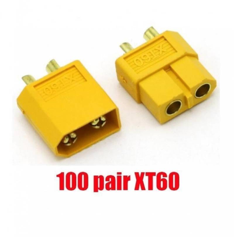 100 paar XT60 XT30 XT90 Männlich Weiblich Rundstecker Kompatibel Kompatibel mit RC Lipo Batterien Dropship(100 PAIR XT60) von CFMIAWIC