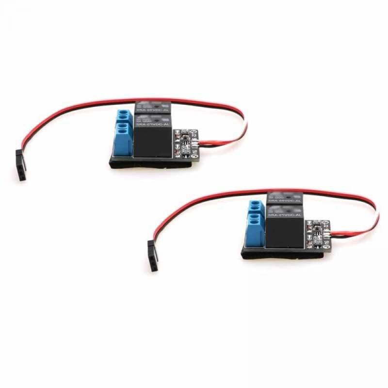 2PCS J2 Relais Schalter PWM Licht Controller 2 In 1 Elektronische PCB Modul Auf-off 5V Empfänger power Kompatibel mit RC Drone Modell Fernbedienung von CFMIAWIC