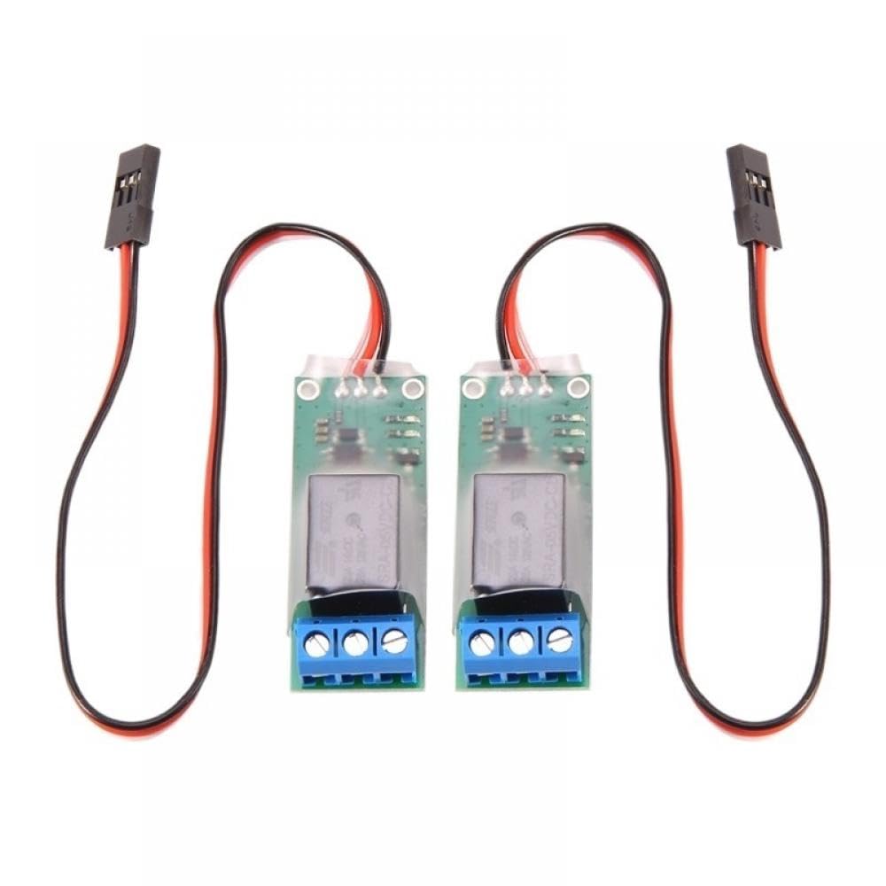 2PCS Universal Elektronische Relais Schalter Kompatibel mit RC PWM Modell Navigation Lichter Kompatibel Mit RC Flugzeuge K1 Controller von CFMIAWIC