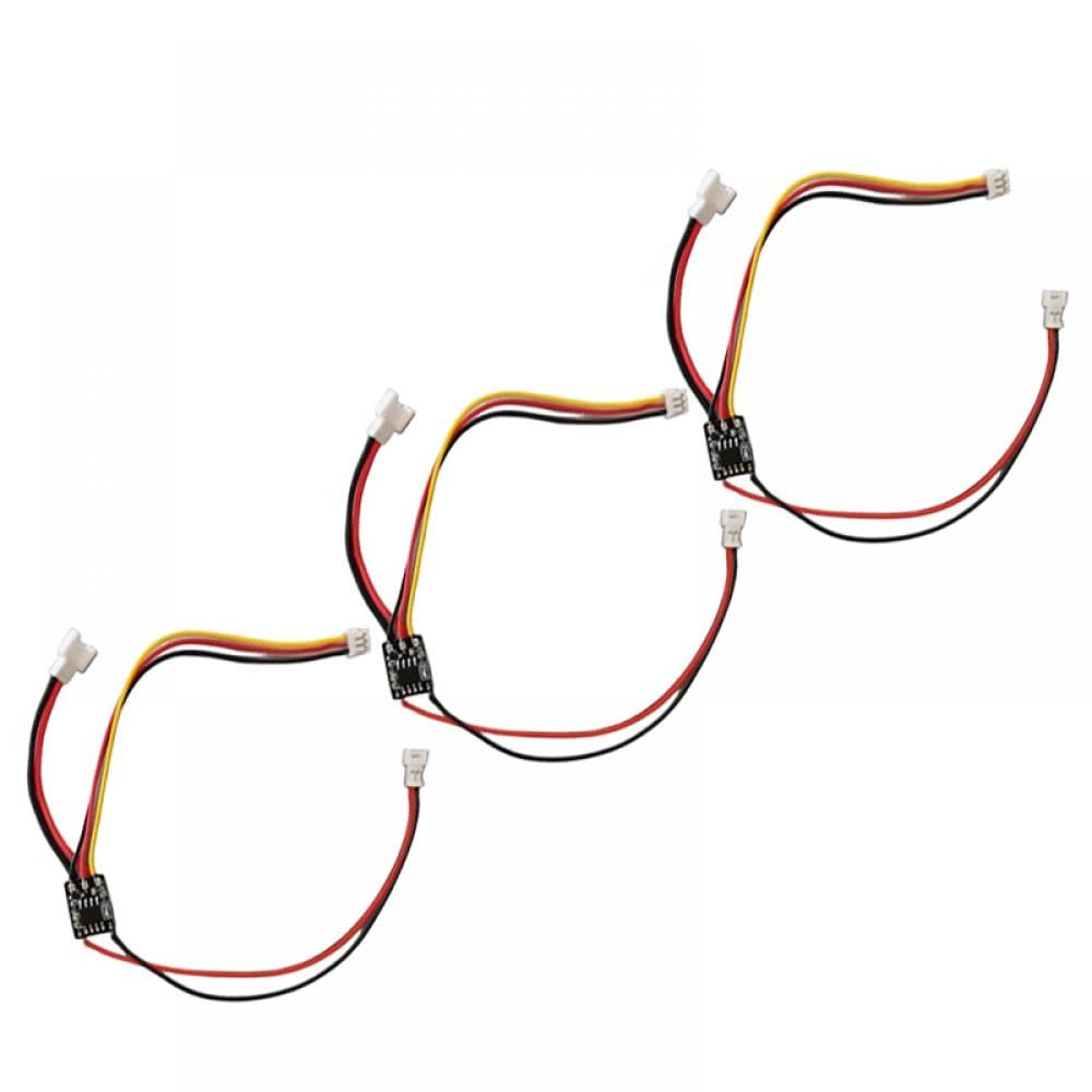 3PCS ESC Kompatibel mit 1S Gebürstet Motoren N20 N50 180 130 Kompatibel Mit FPV Drone DIY Änderungen Einzigen Dual weg 1,8 A 10A Elektronische Gouverneur(ONE WAY(FOR ZH1.5 PLUG)) von CFMIAWIC