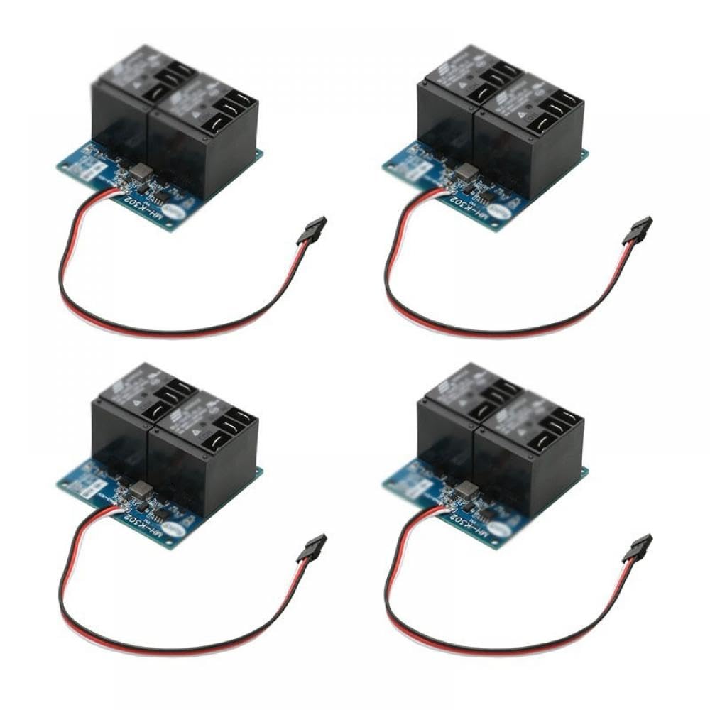 4PCS Dual Kanal Relais Modul PWM Elektronische Schalter 2-weg Ausgang Kompatibel Mit 5-10V Controller Kompatibel mit Modell Flugzeug Komponenten von CFMIAWIC