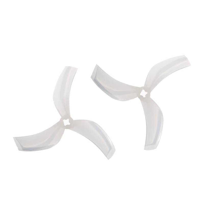 90-mm-3-Propeller-Set Kompatibel mit Kanaldrohnen, DIY-Teile, kompatibel mit FPV Freestyle und Cinewhoop 3-Zoll-Kanalmodellen, 4 Paar(4PAIRS 2MM WHITE) von CFMIAWIC